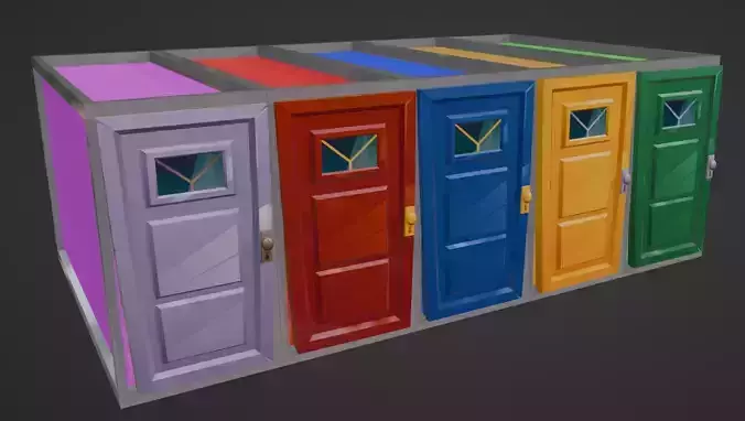 Doors for Crossing Animals Animation  Texture