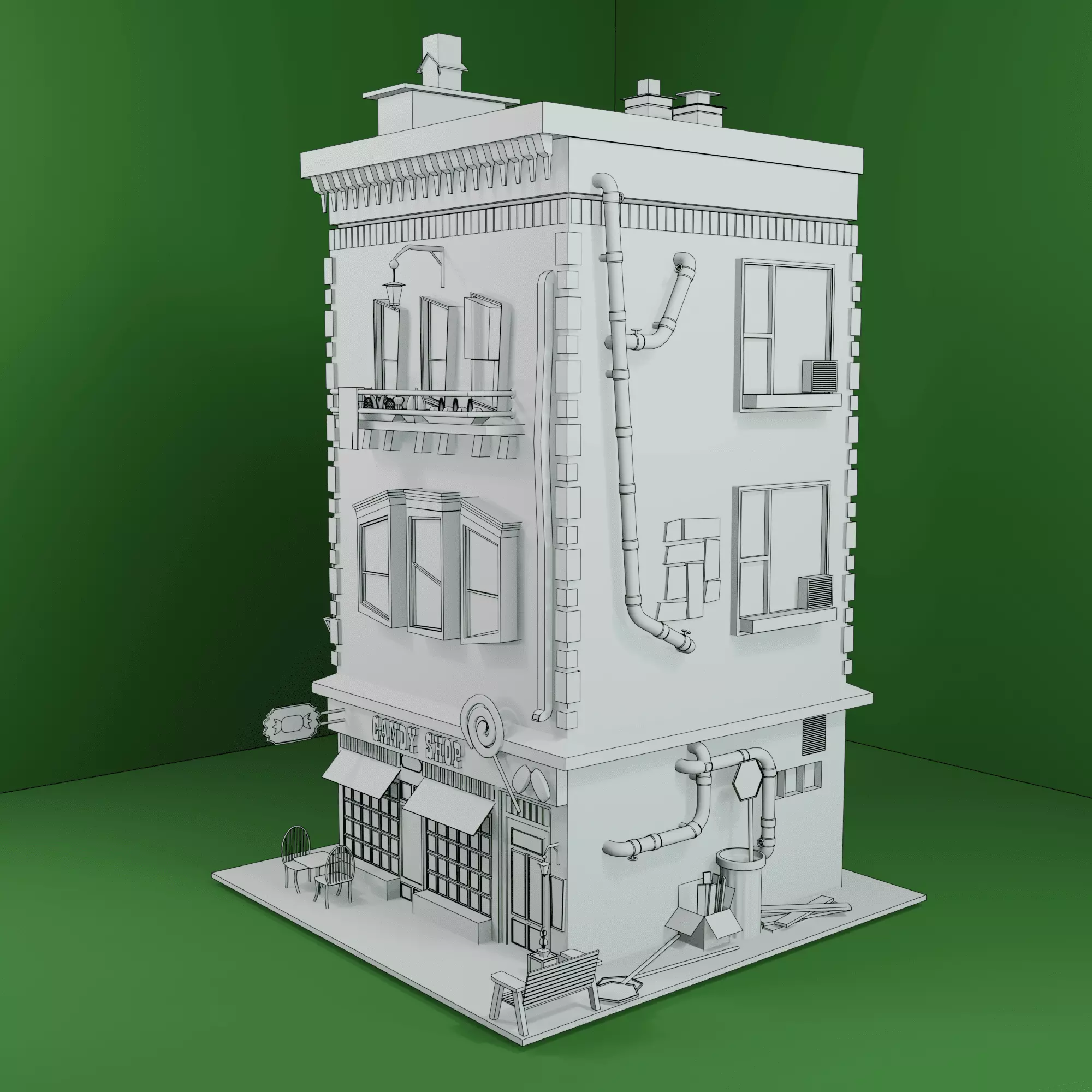 house 3D print model