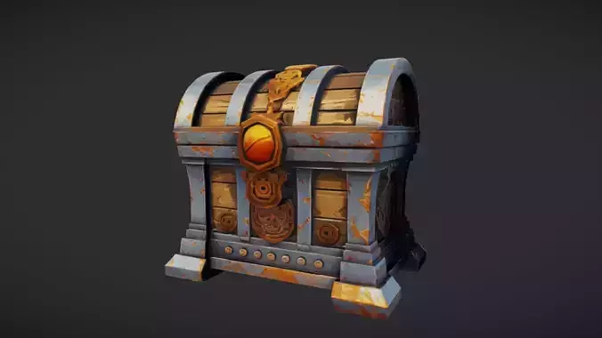 Ornate treasure chest 2