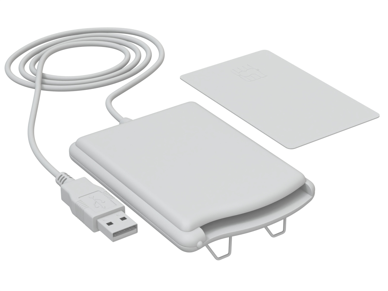 Smart Card Reader 3D model_8