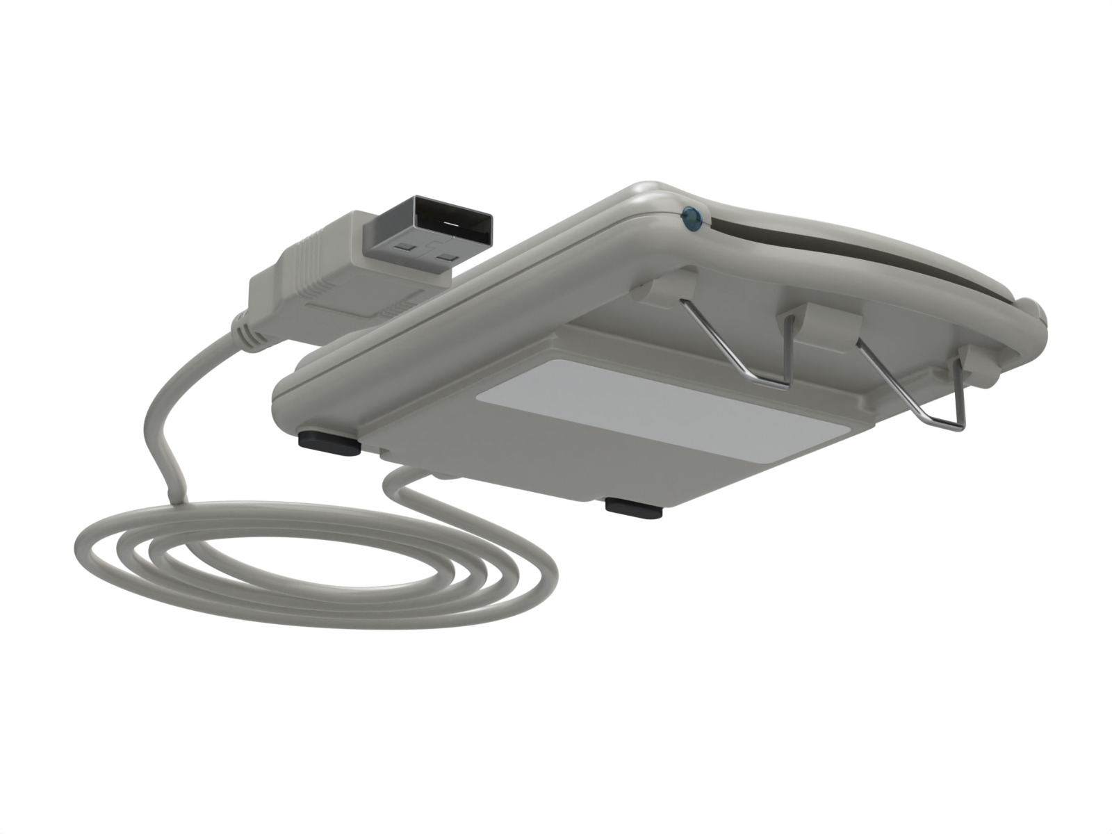 Smart Card Reader 3D model_3