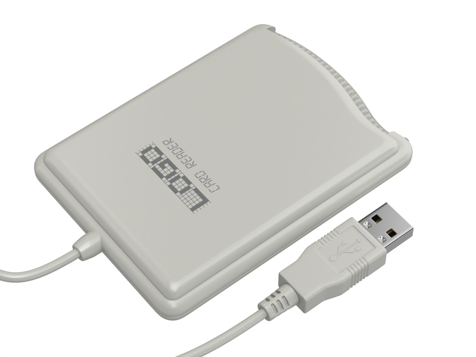 Smart Card Reader 3D model_2