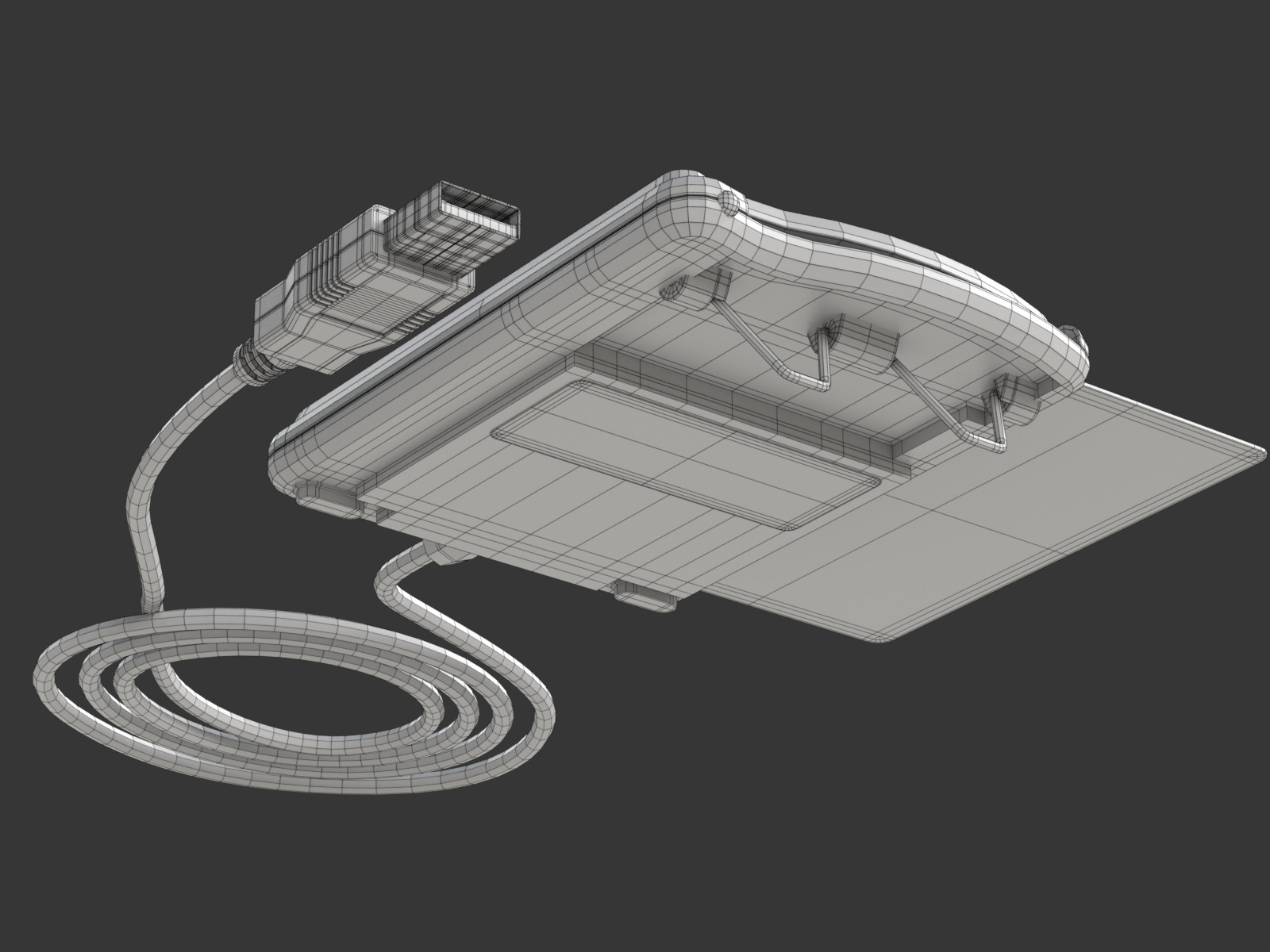 Smart Card Reader 3D model_13