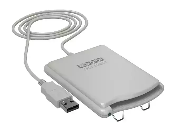 Smart Card Reader 3D model