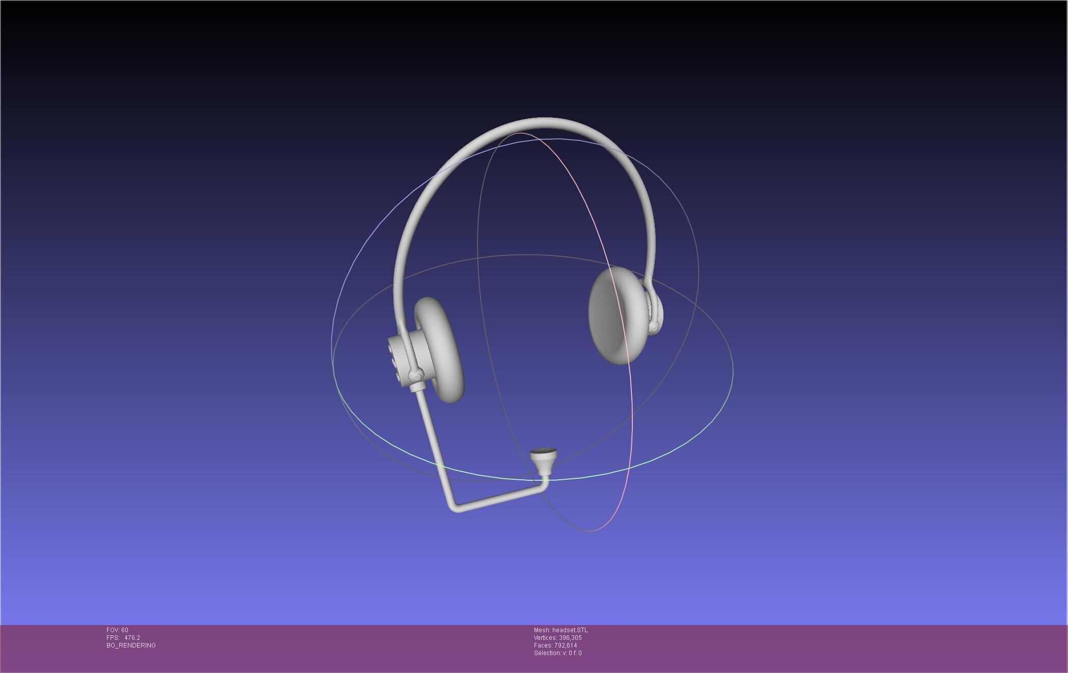 Dr Stone Dr Xeno Headset 3D print model_4