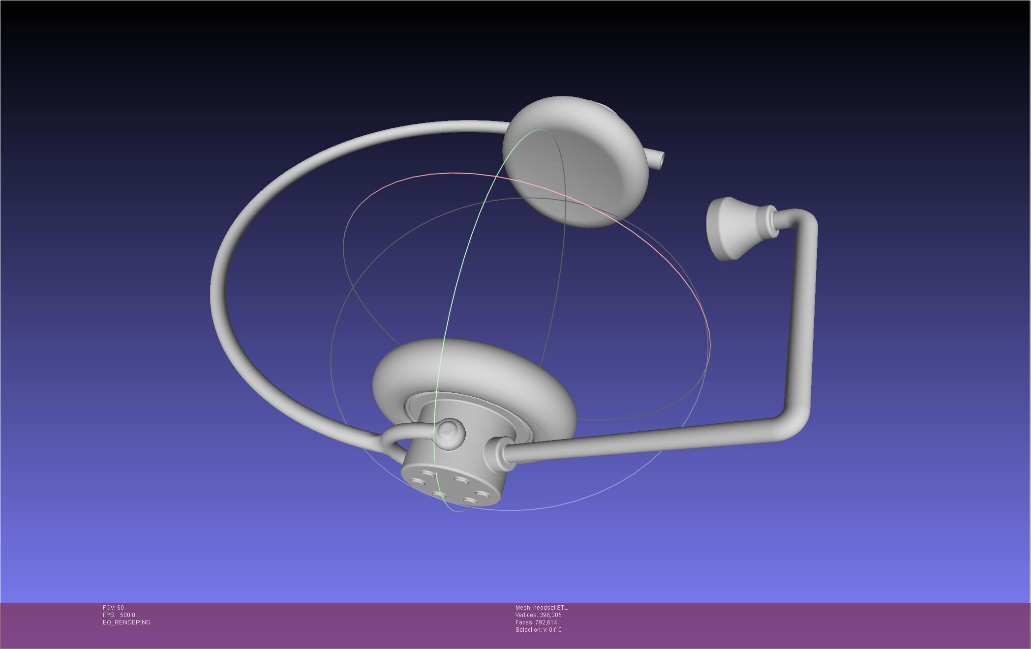 Dr Stone Dr Xeno Headset 3D print model_42