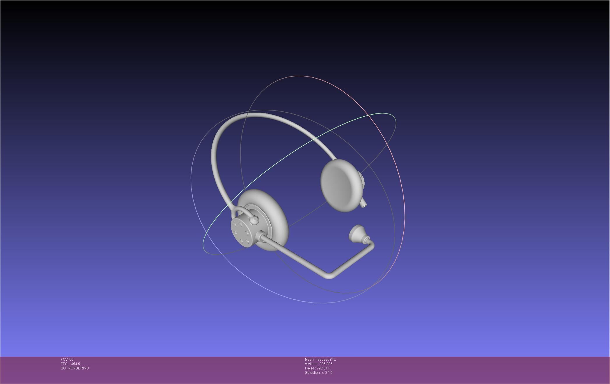 Dr Stone Dr Xeno Headset 3D print model_17