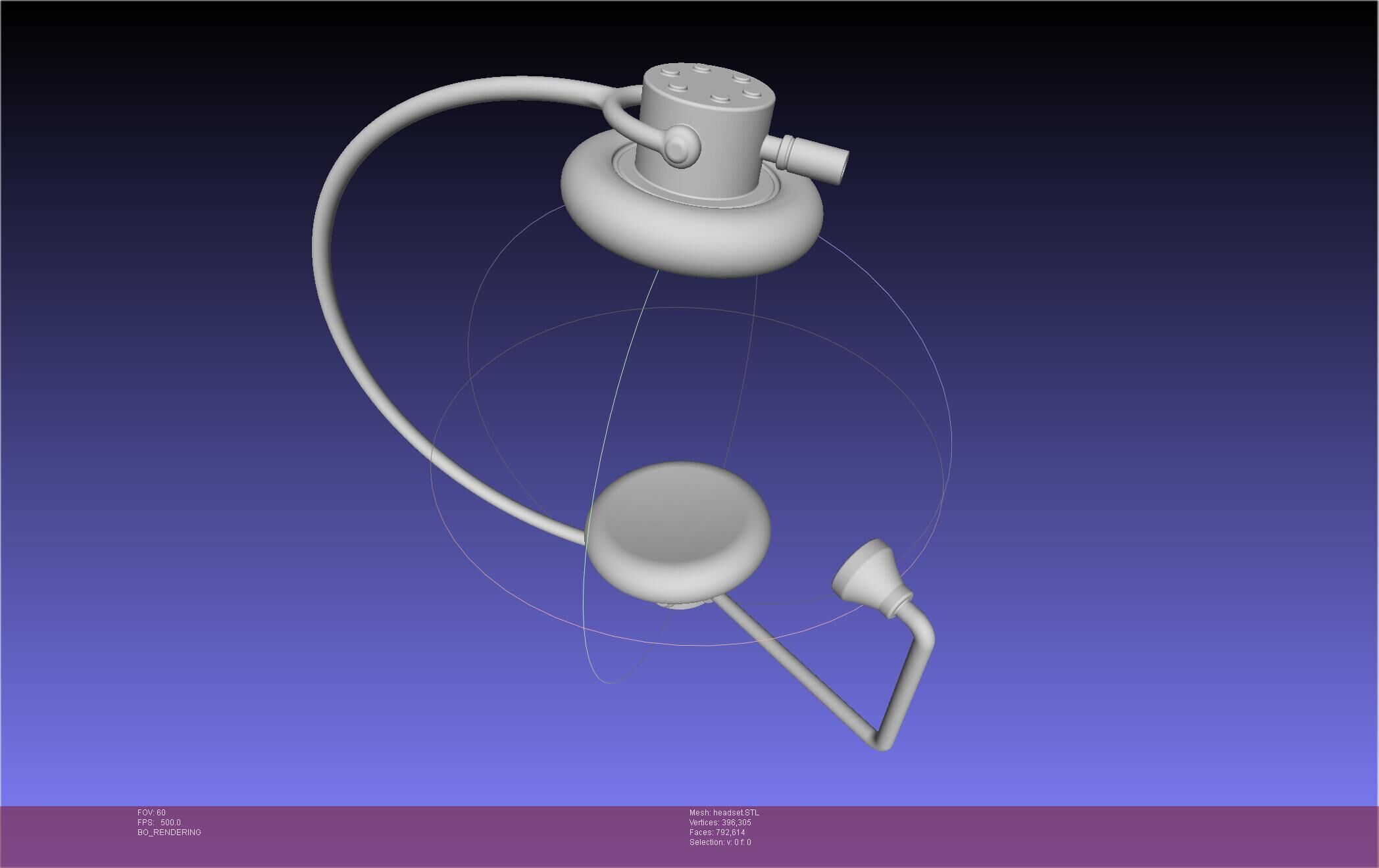 Dr Stone Dr Xeno Headset 3D print model_43