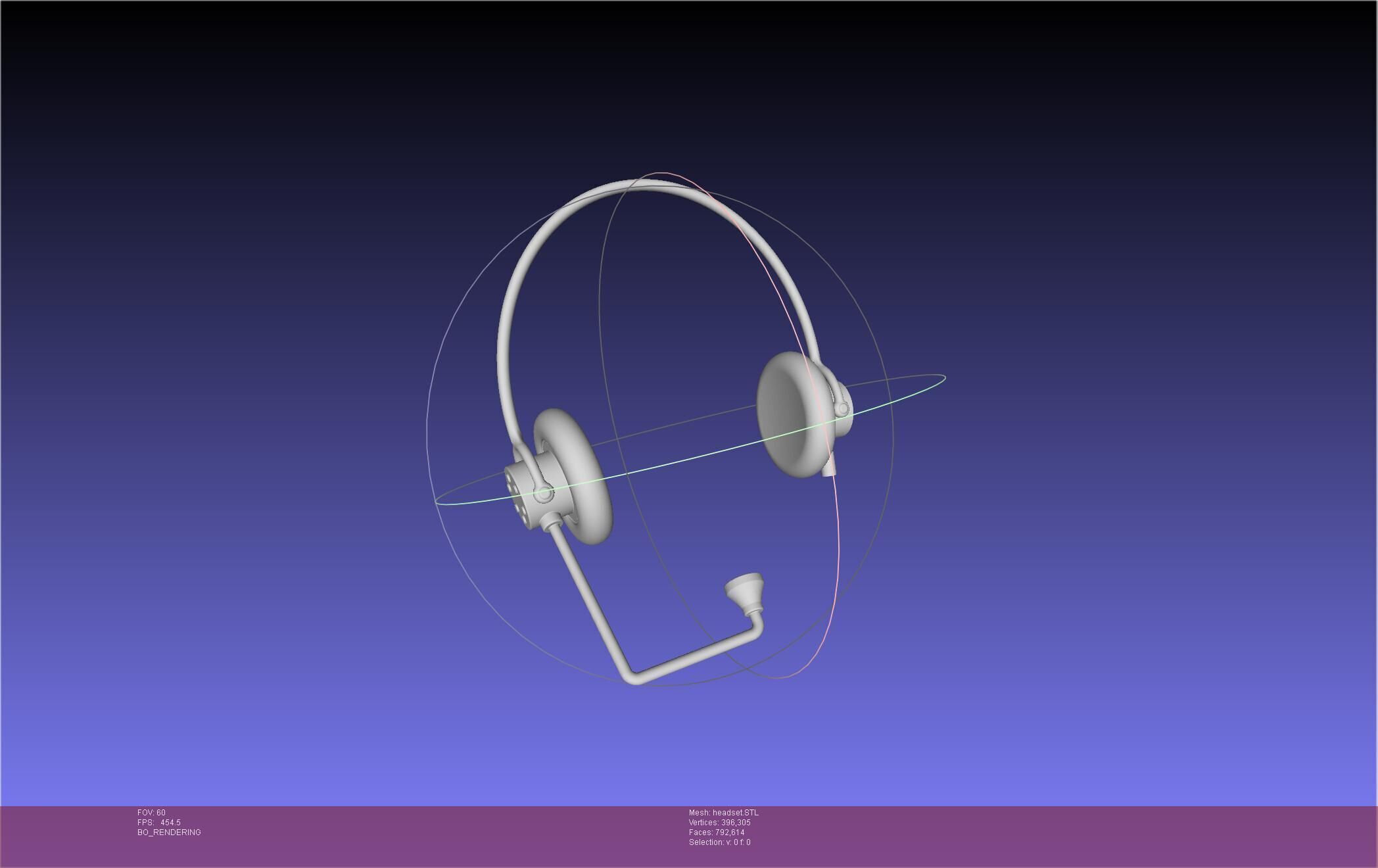 Dr Stone Dr Xeno Headset 3D print model_21