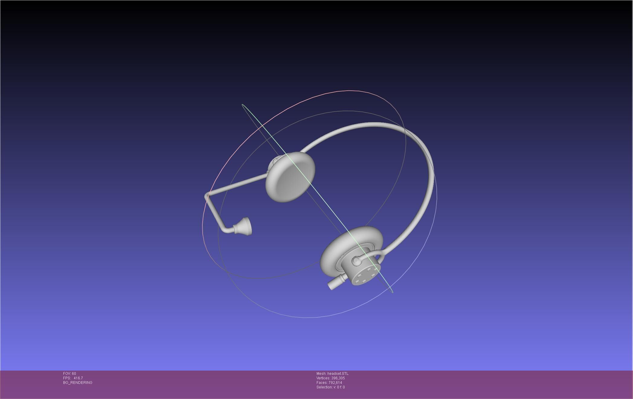 Dr Stone Dr Xeno Headset 3D print model_19