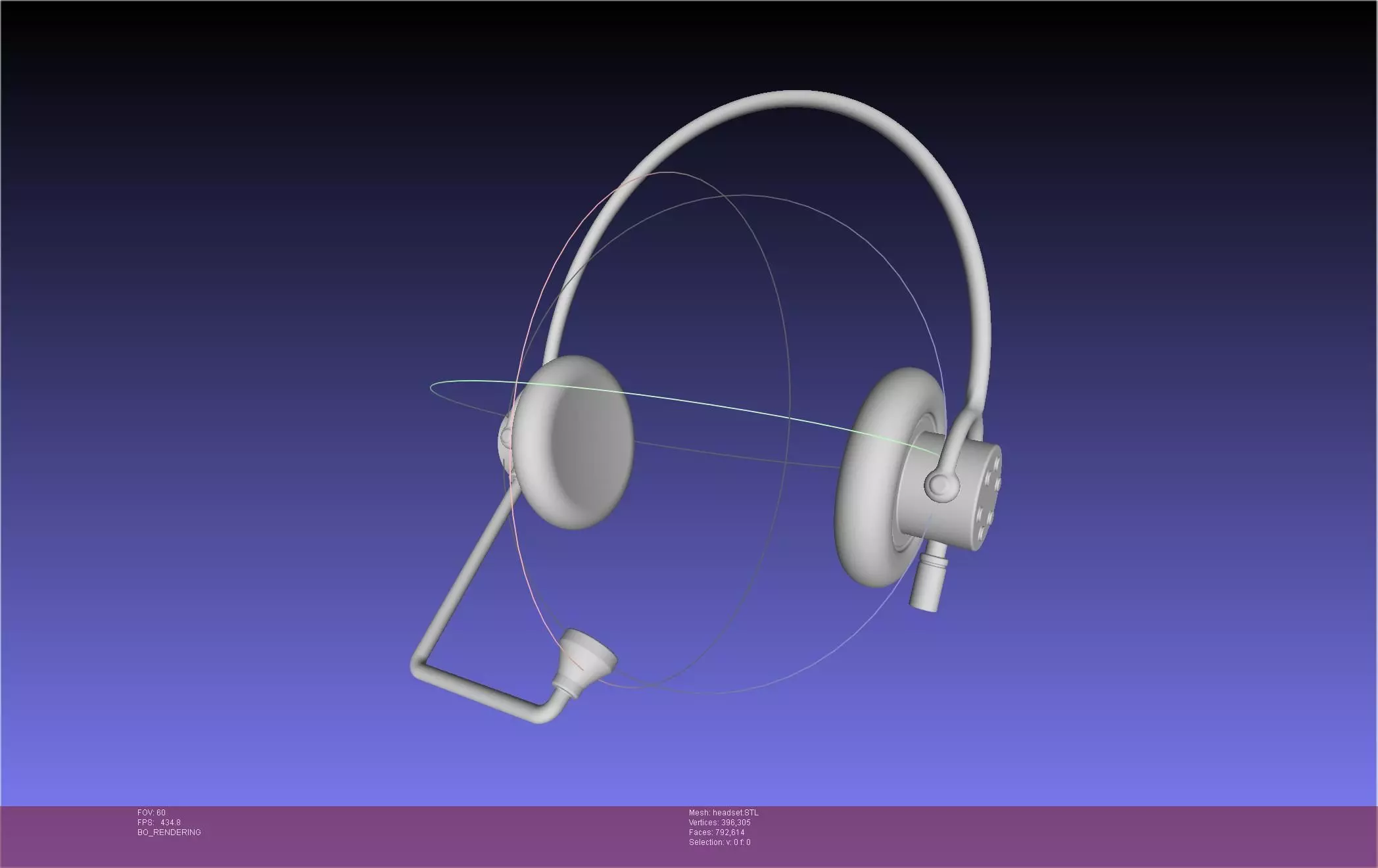 Dr Stone Dr Xeno Headset 3D print model_0