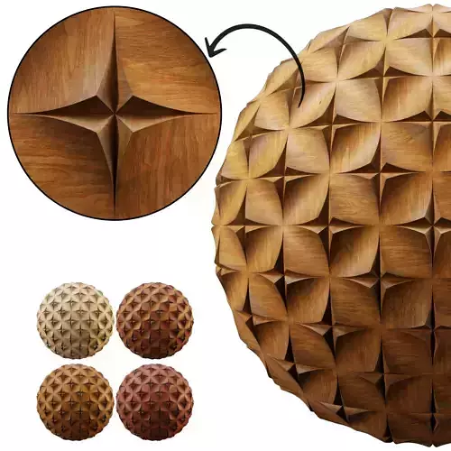 Dune Wood Wall Tile - Seamless Texture