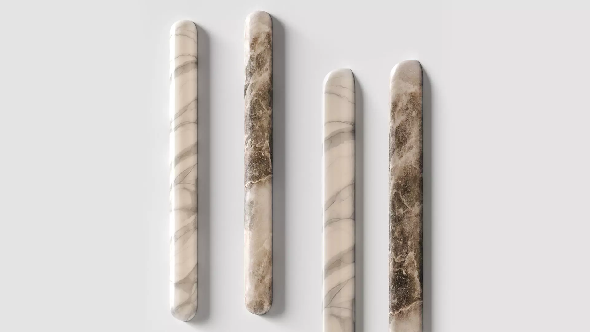 Alabaster Tubular Wall Light by CONTAIN 3D model_0