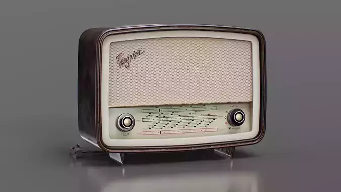 Vintage old radio Ferguson 1950s Firefly