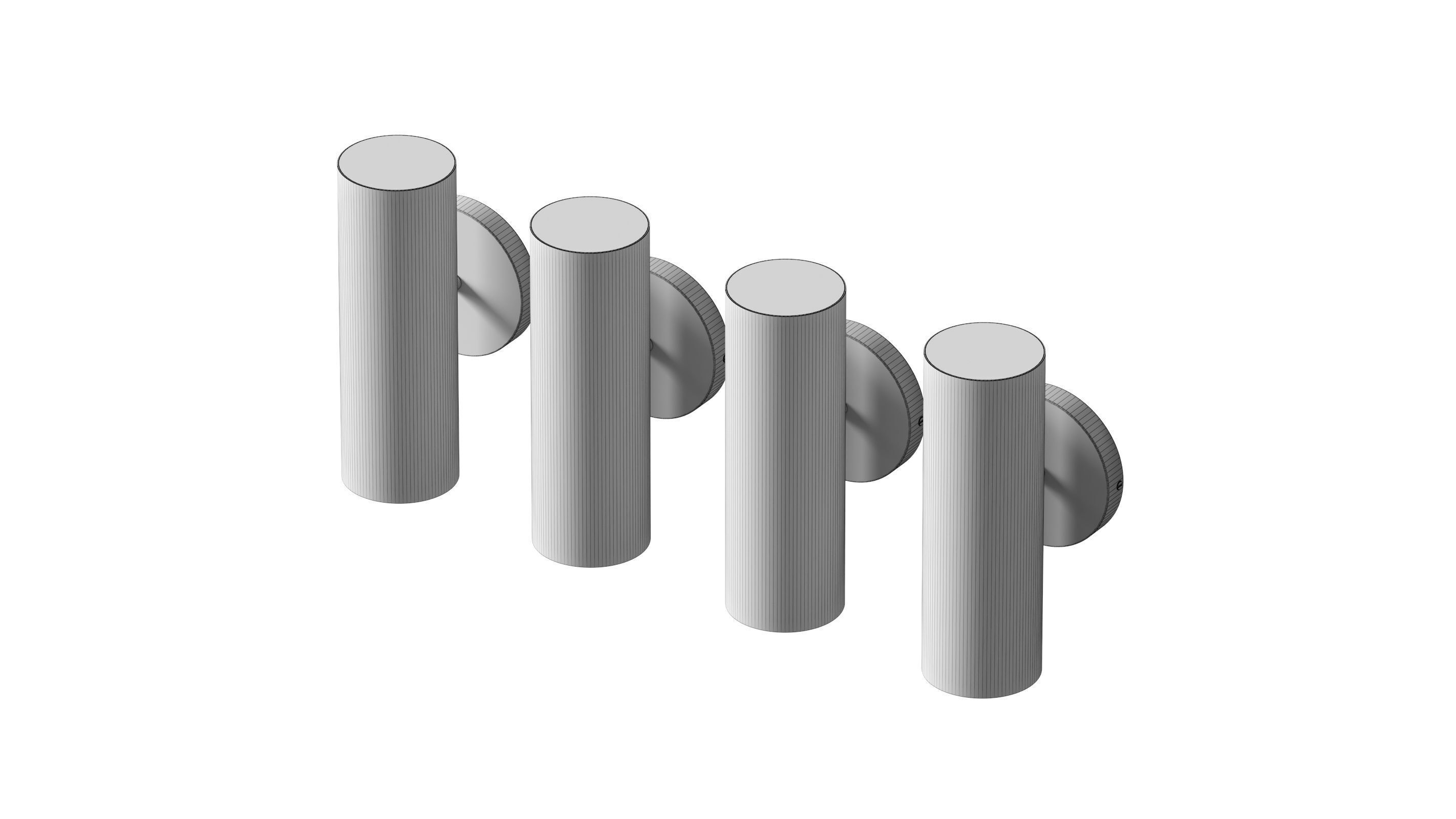 Pillar by Porta Romana 3D model_3