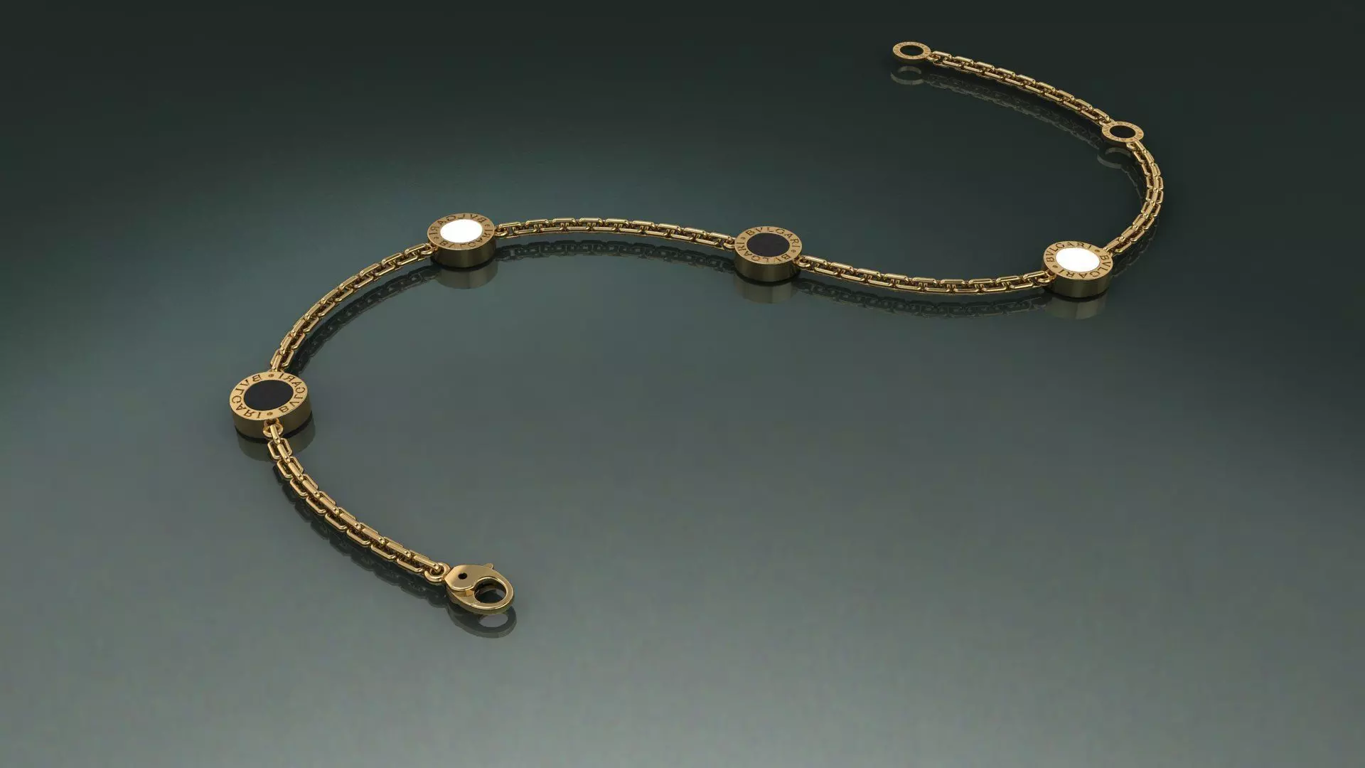 Bracelet BVLGARI 3D print model 3D print model