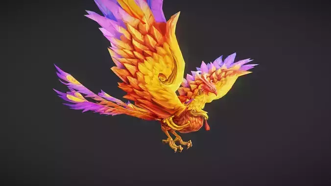 Fire Phoenix Animation