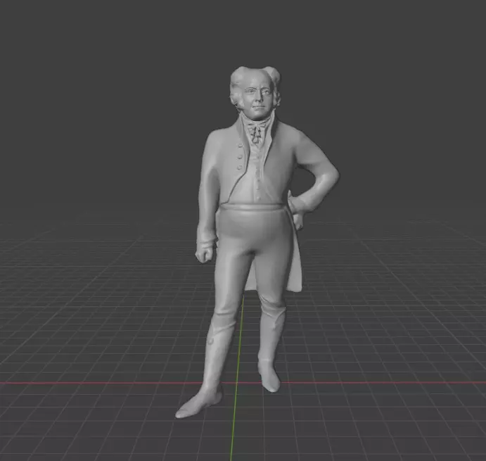 John Adams 3D print model