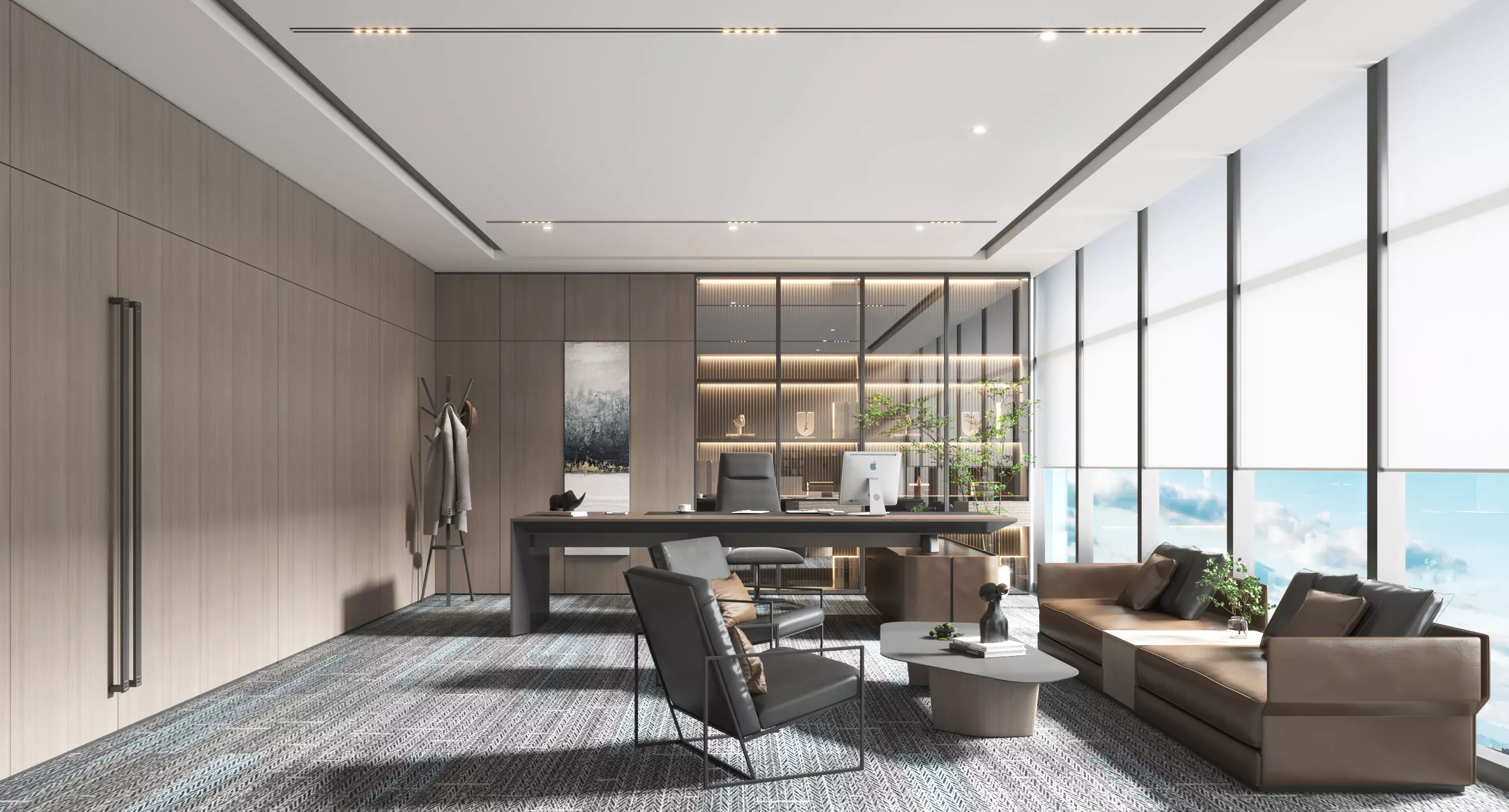 xiandaijinglibangongshi19867 3D model_0