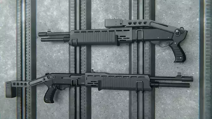 Franchi SPAS-12 Shotgun Model