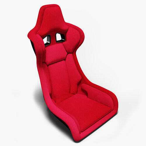 Racing Car Seat 3D model