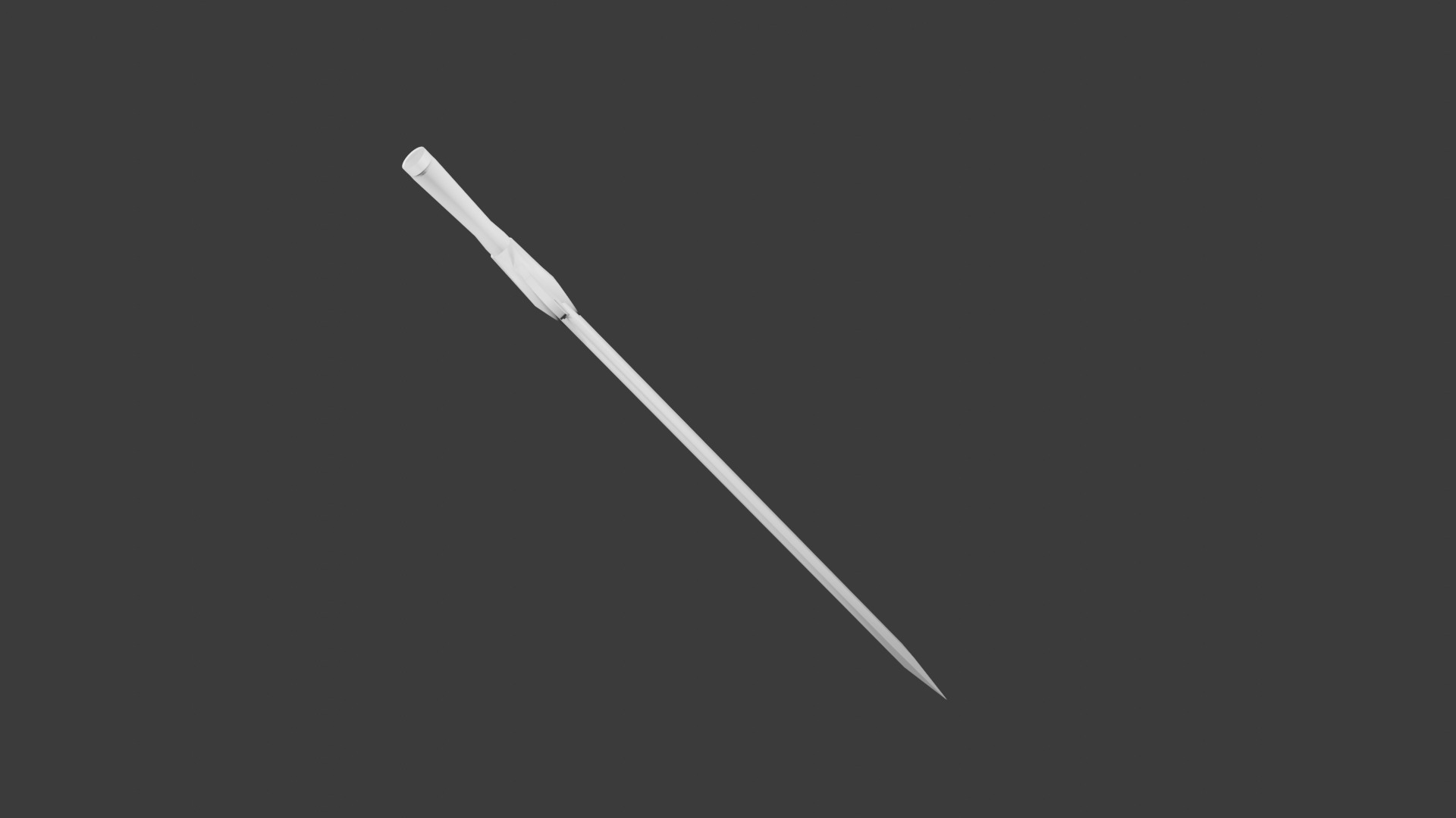 Low-poly sword model Free low-poly 3D model_8
