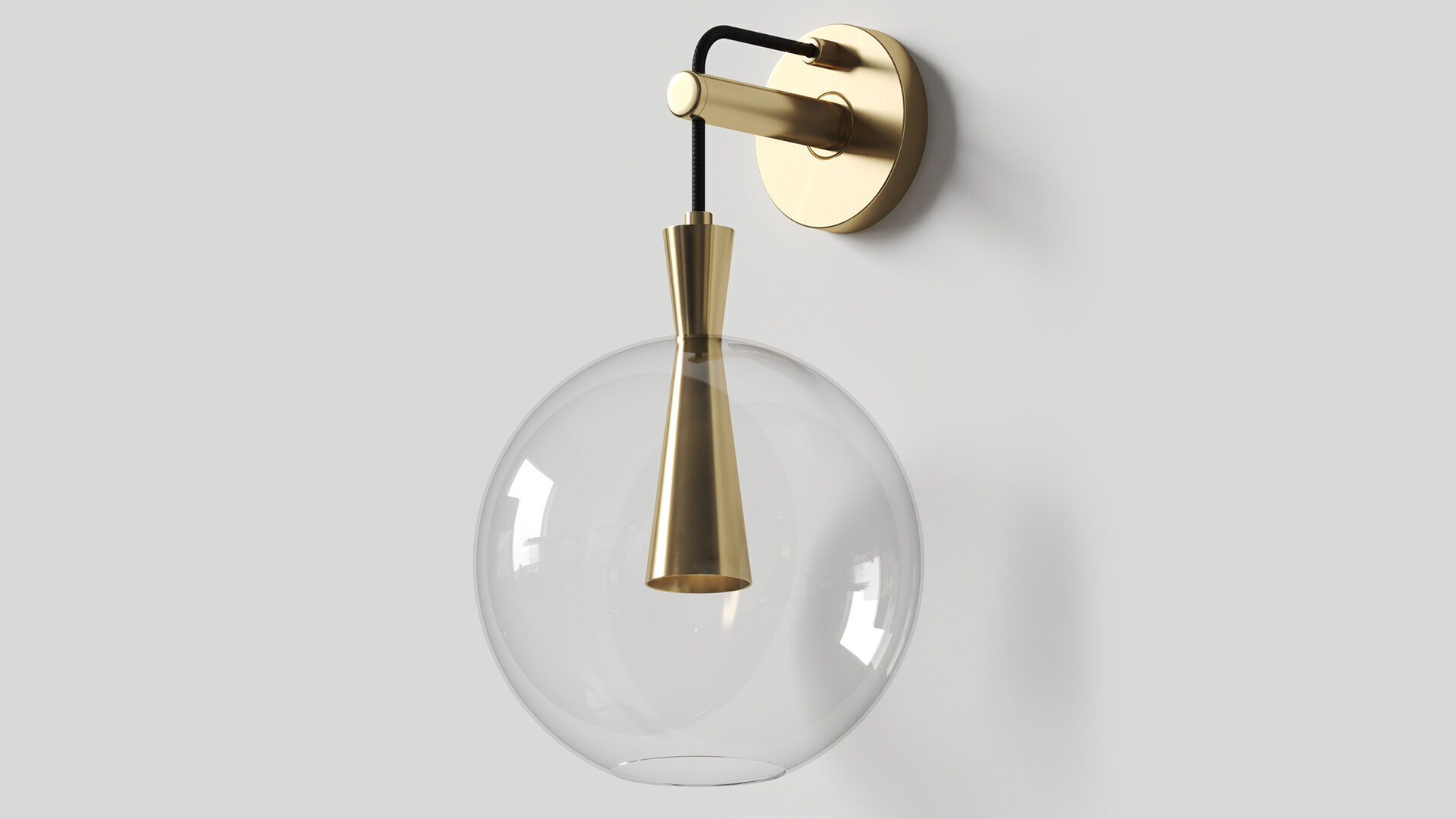 Cone Wall Light - Marc Wood Studio 3D model_2