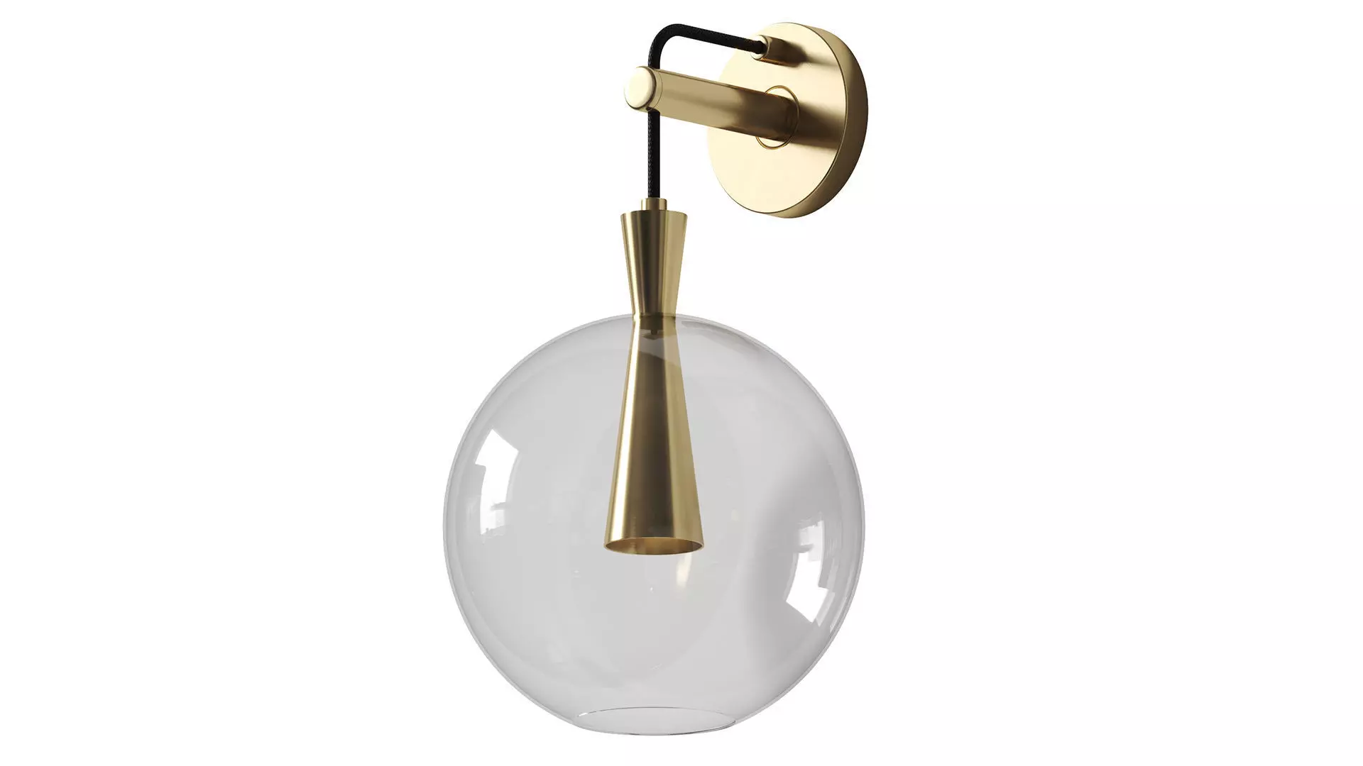 Cone Wall Light - Marc Wood Studio 3D model_0