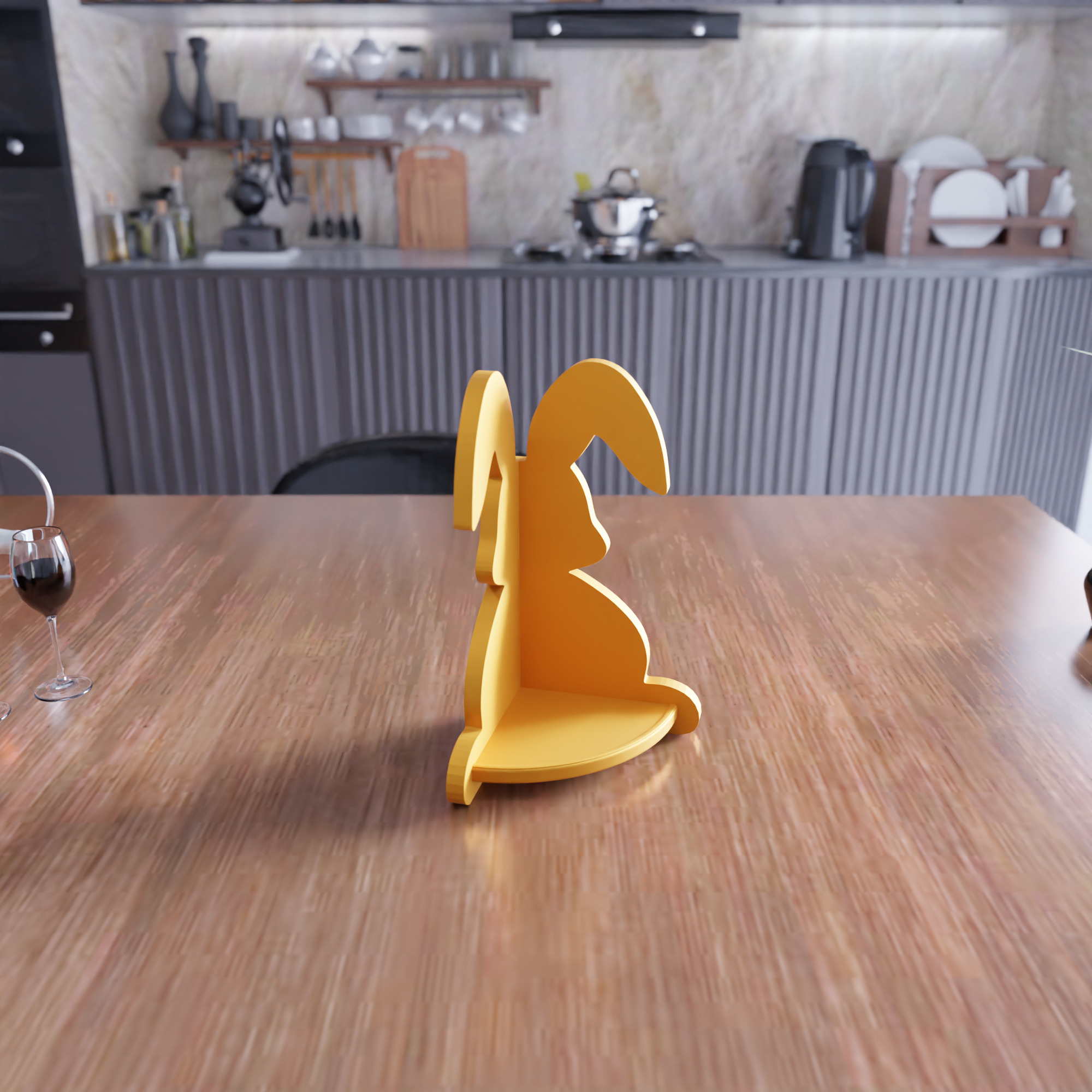 Easter Bunny Accessory - 428 3D print model_3