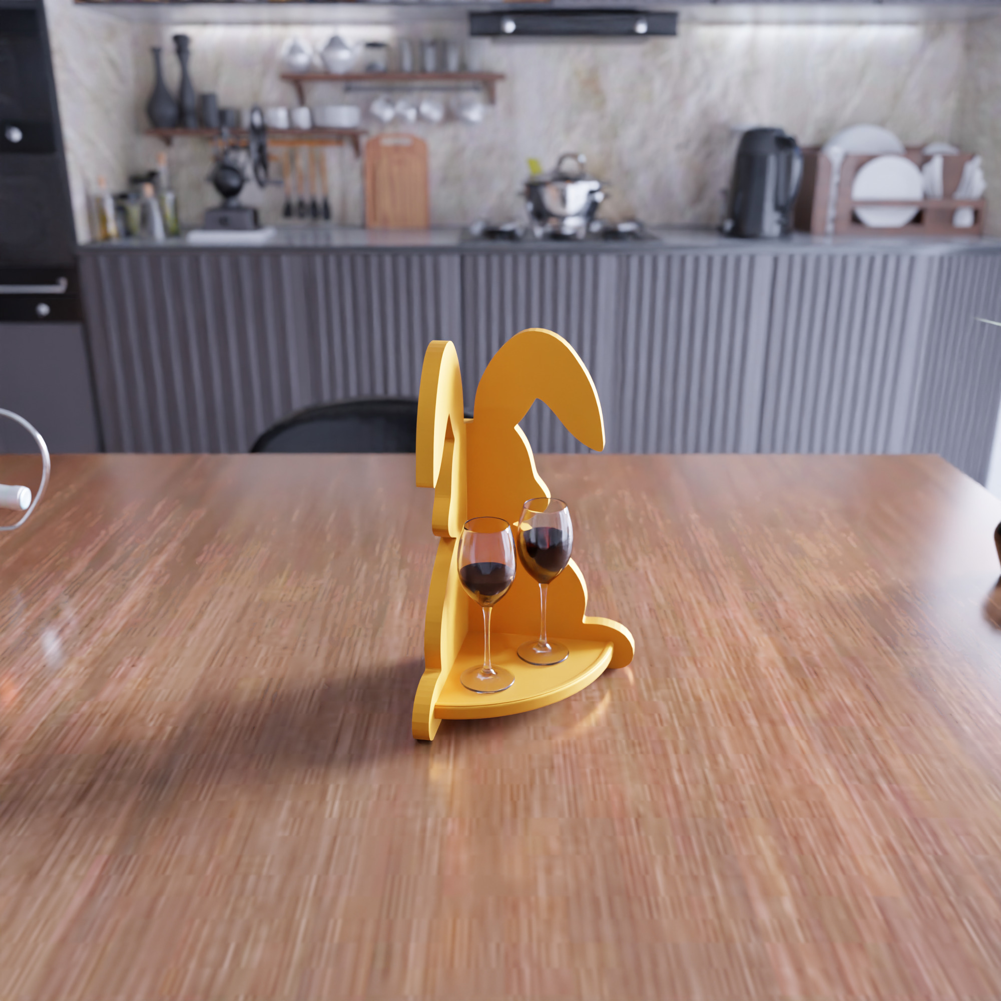 Easter Bunny Accessory - 428 3D print model_7