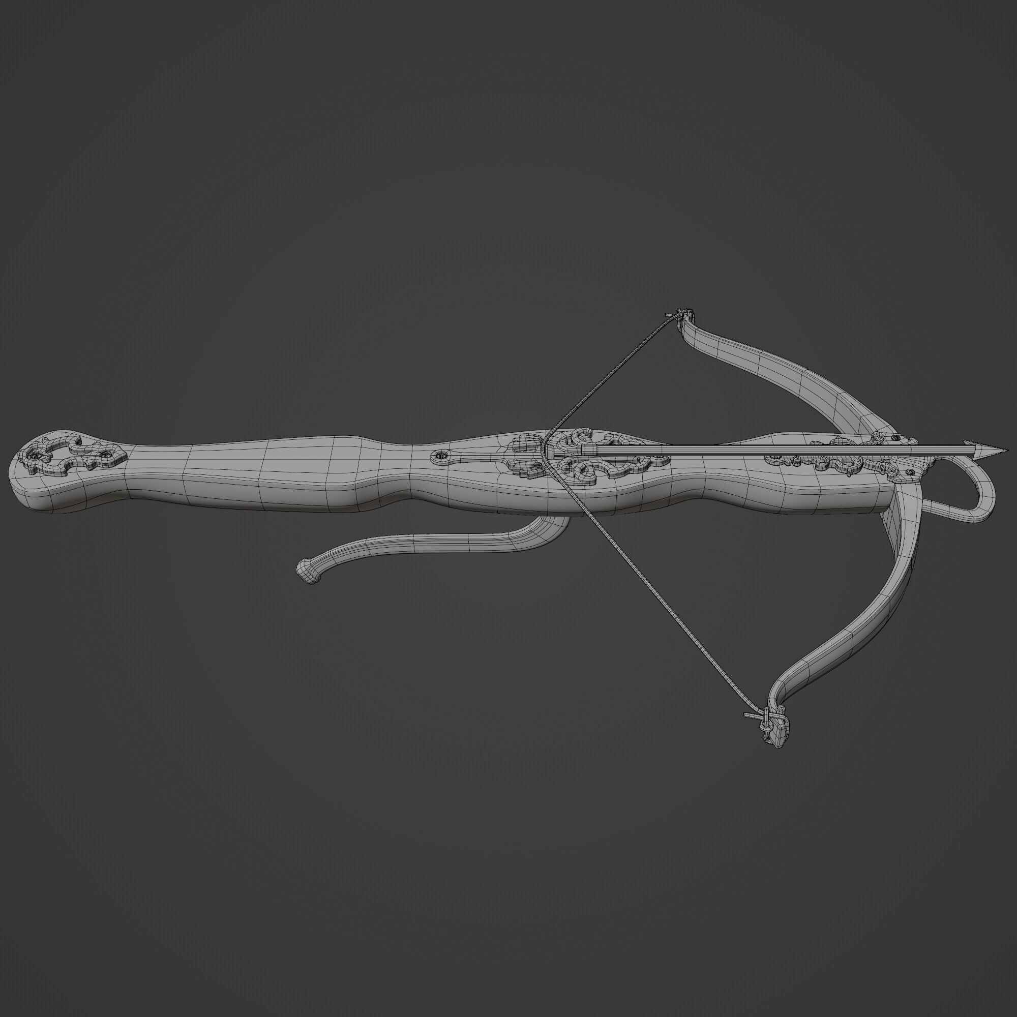Crossbow 3D model_11