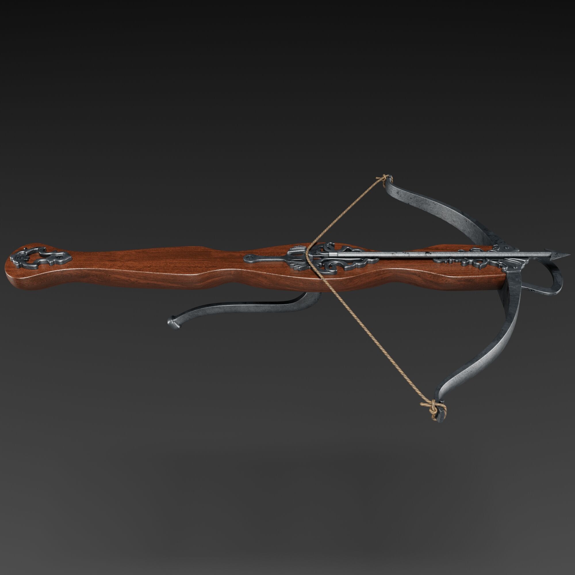 Crossbow 3D model_2