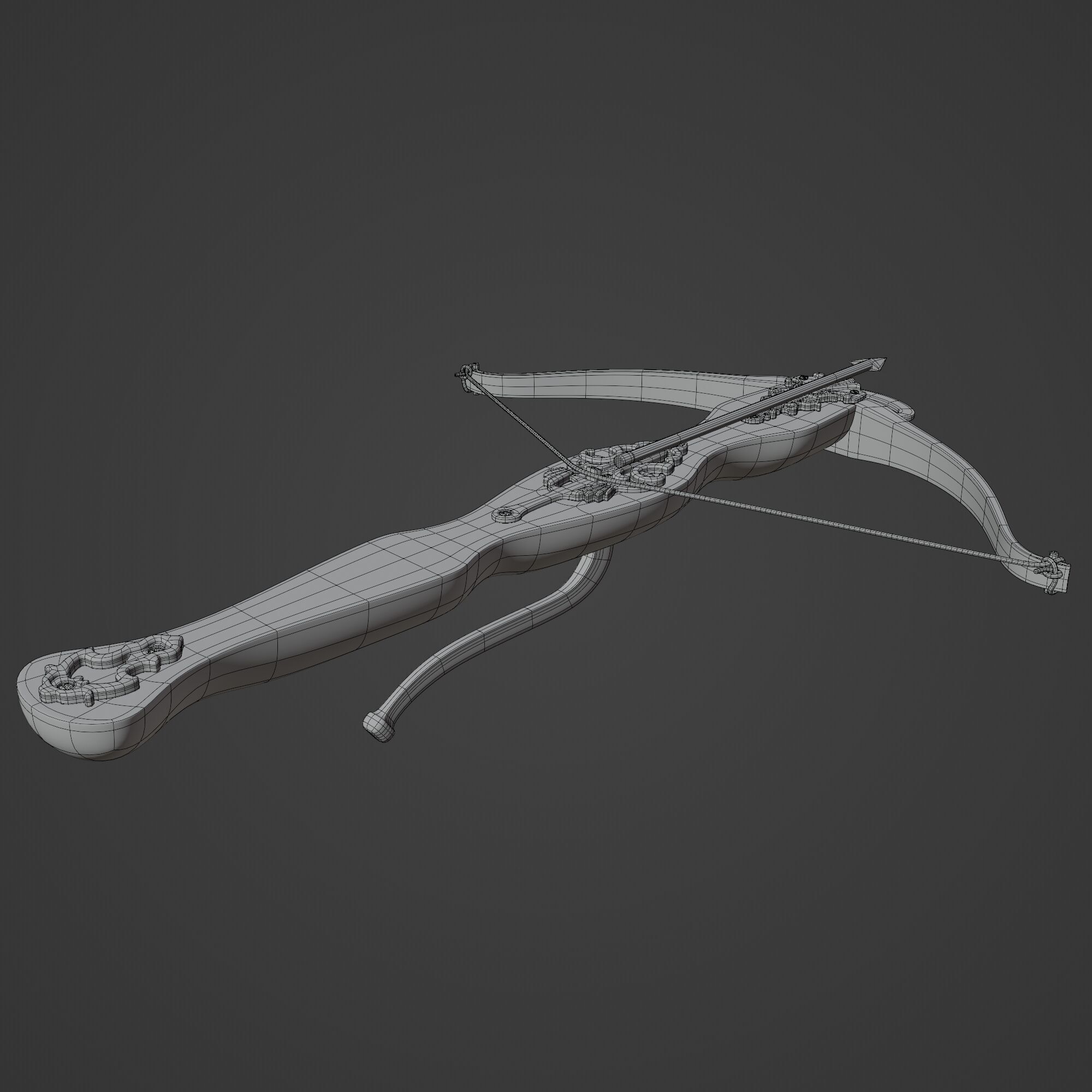 Crossbow 3D model_12