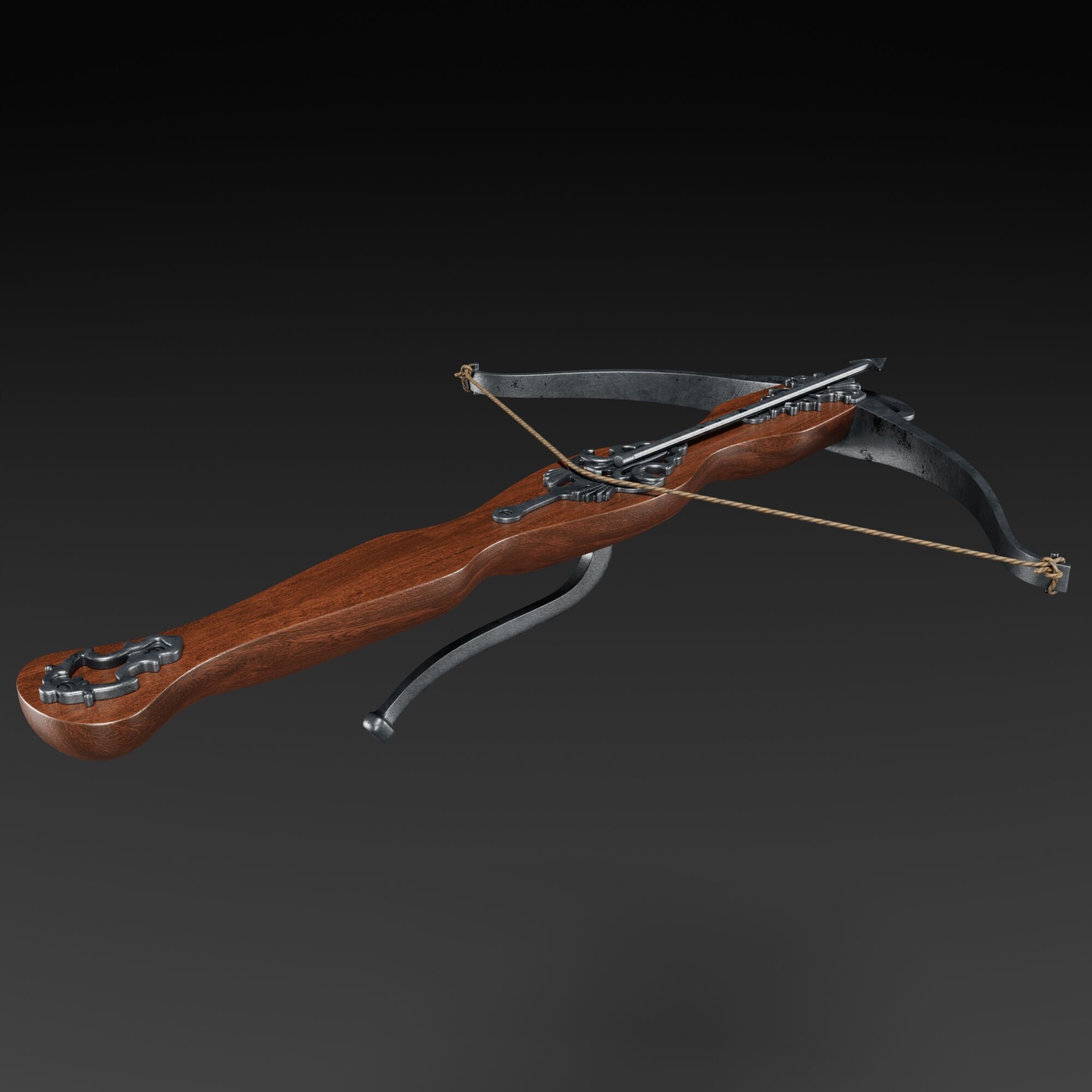 Crossbow 3D model_3