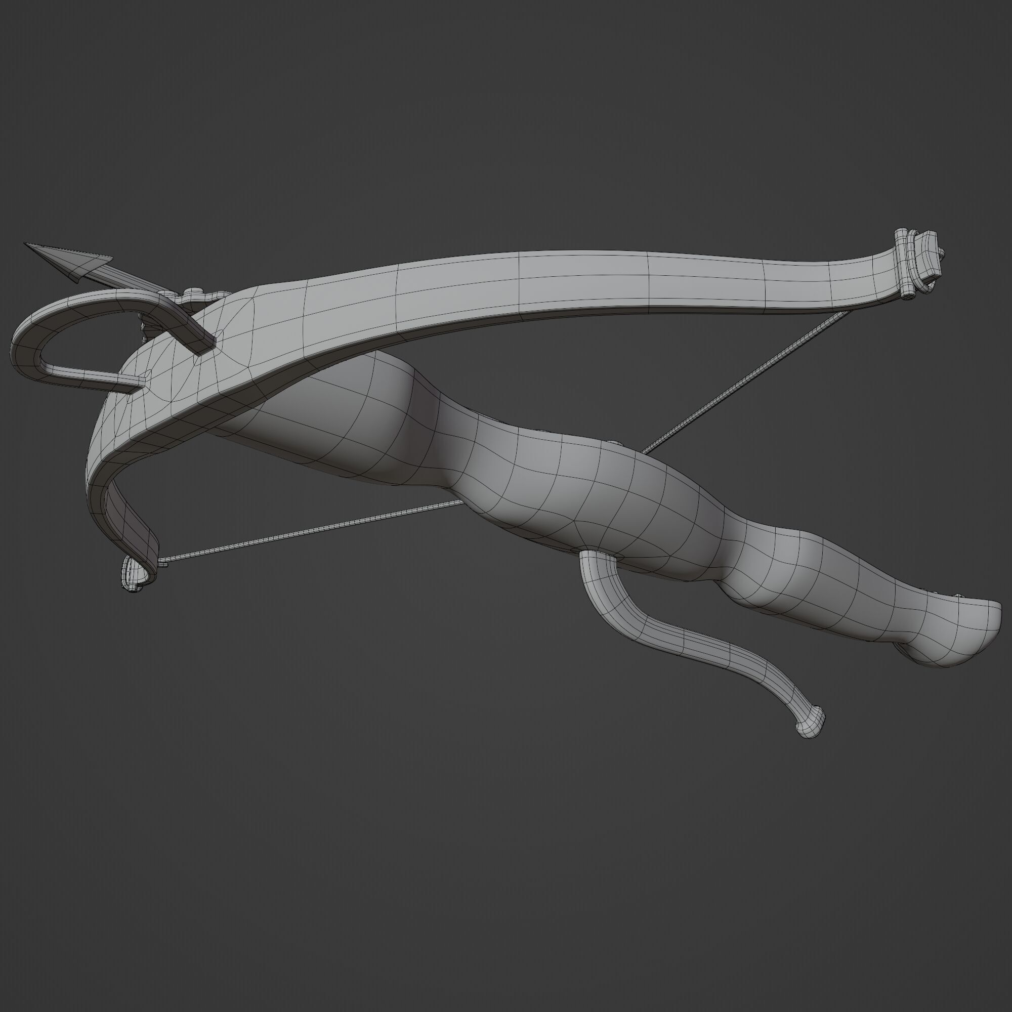 Crossbow 3D model_16