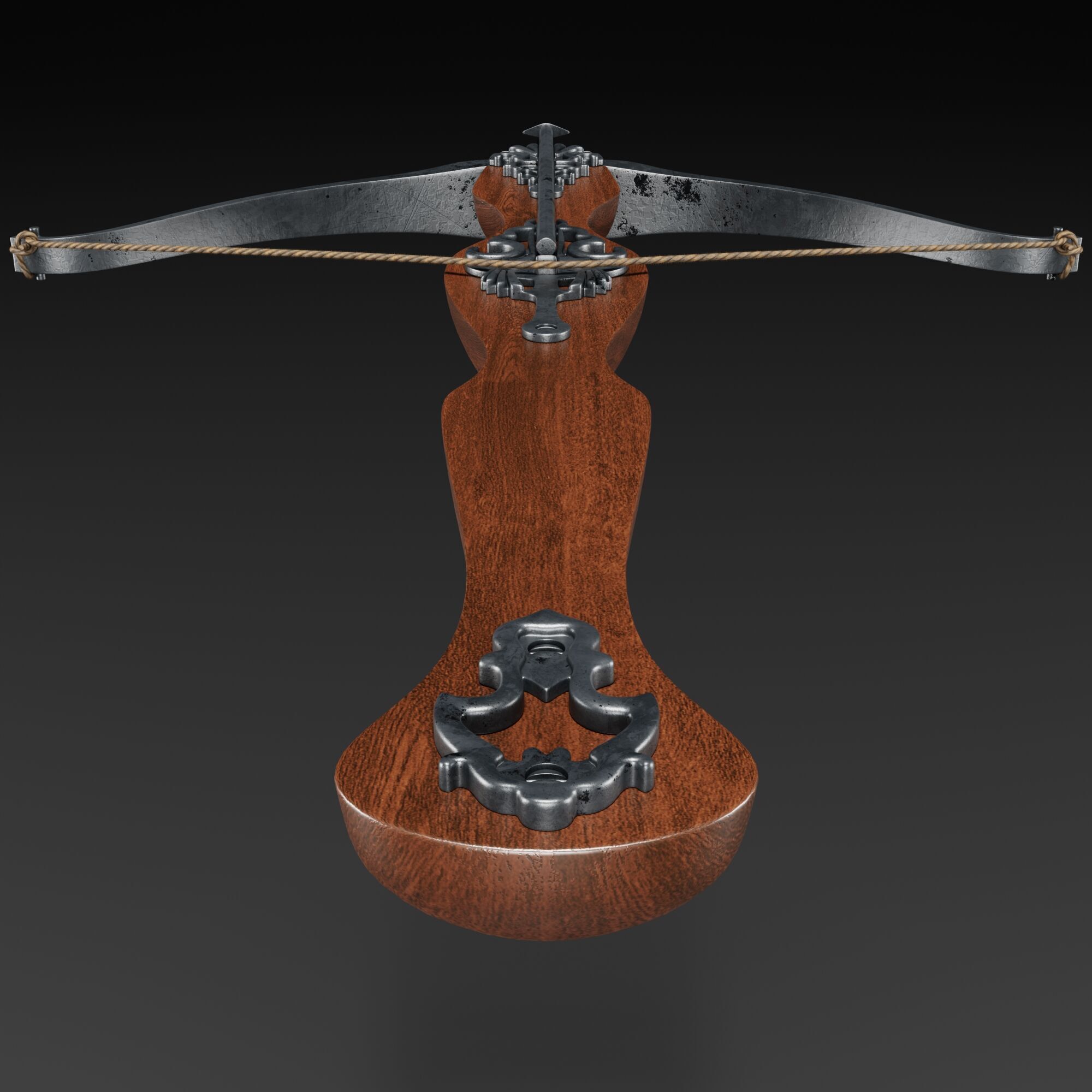 Crossbow 3D model_4