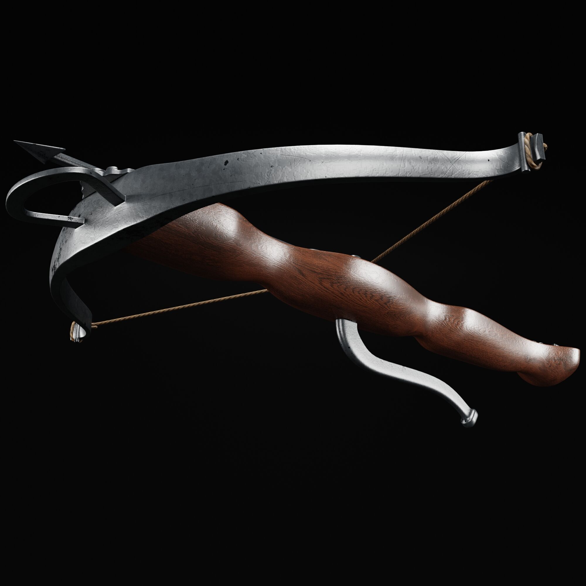 Crossbow 3D model_7