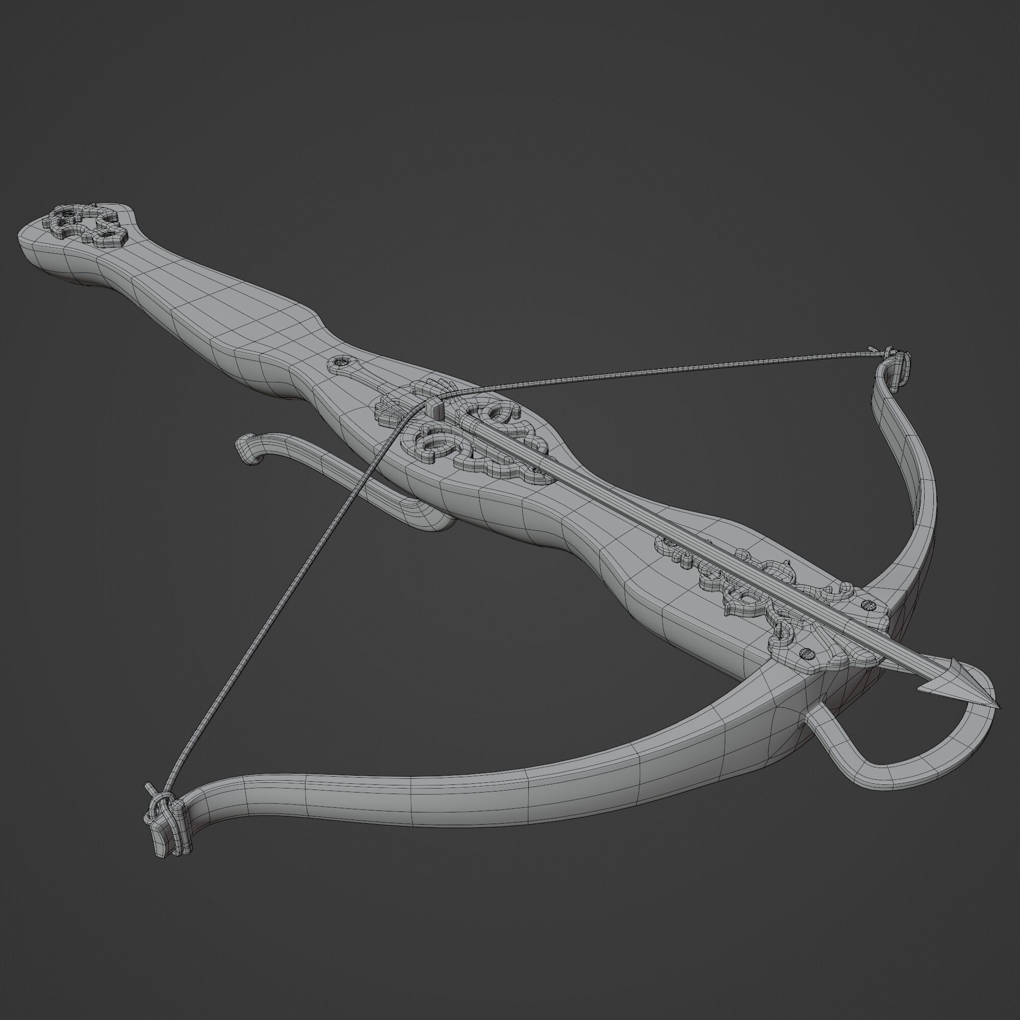 Crossbow 3D model_10