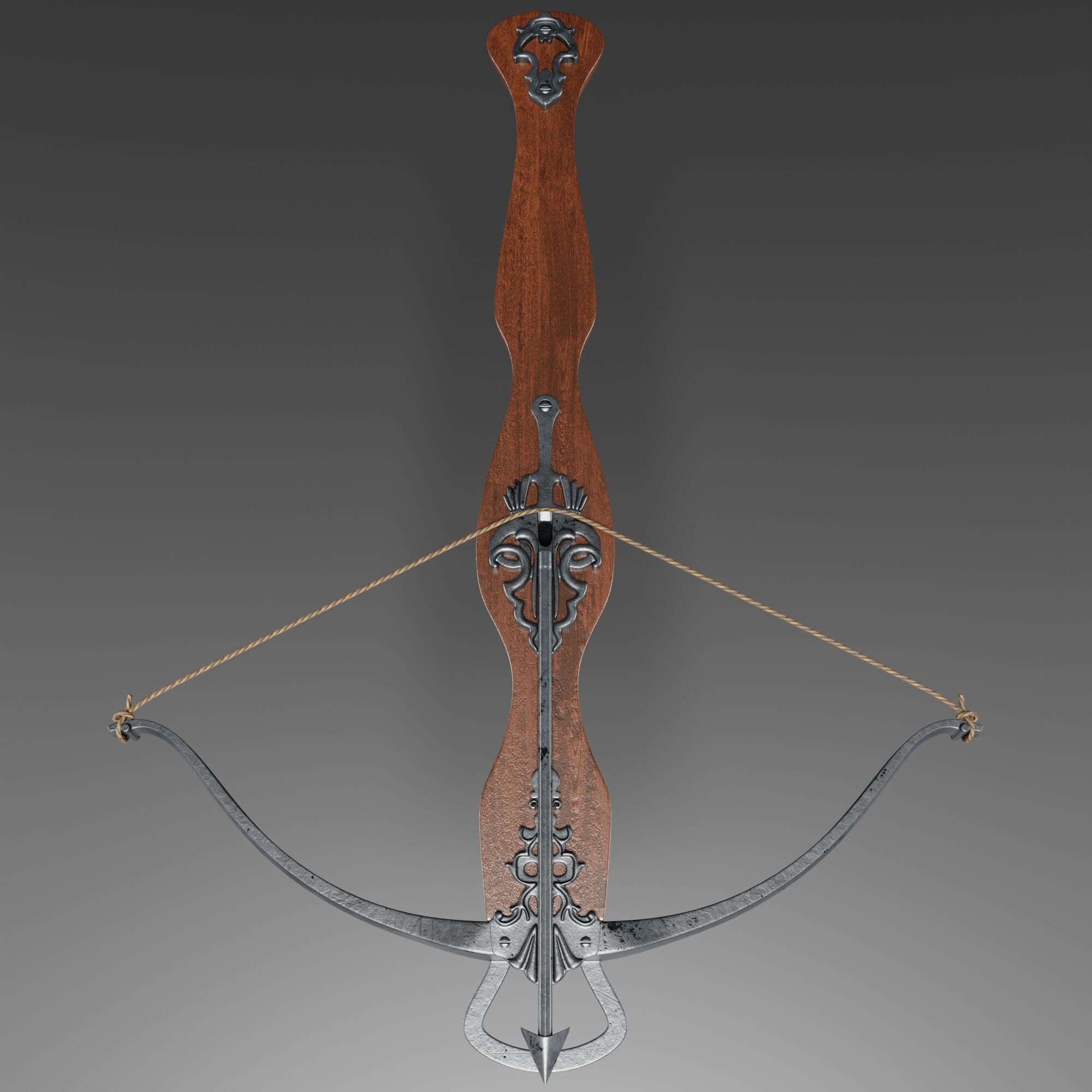 Crossbow 3D model_9