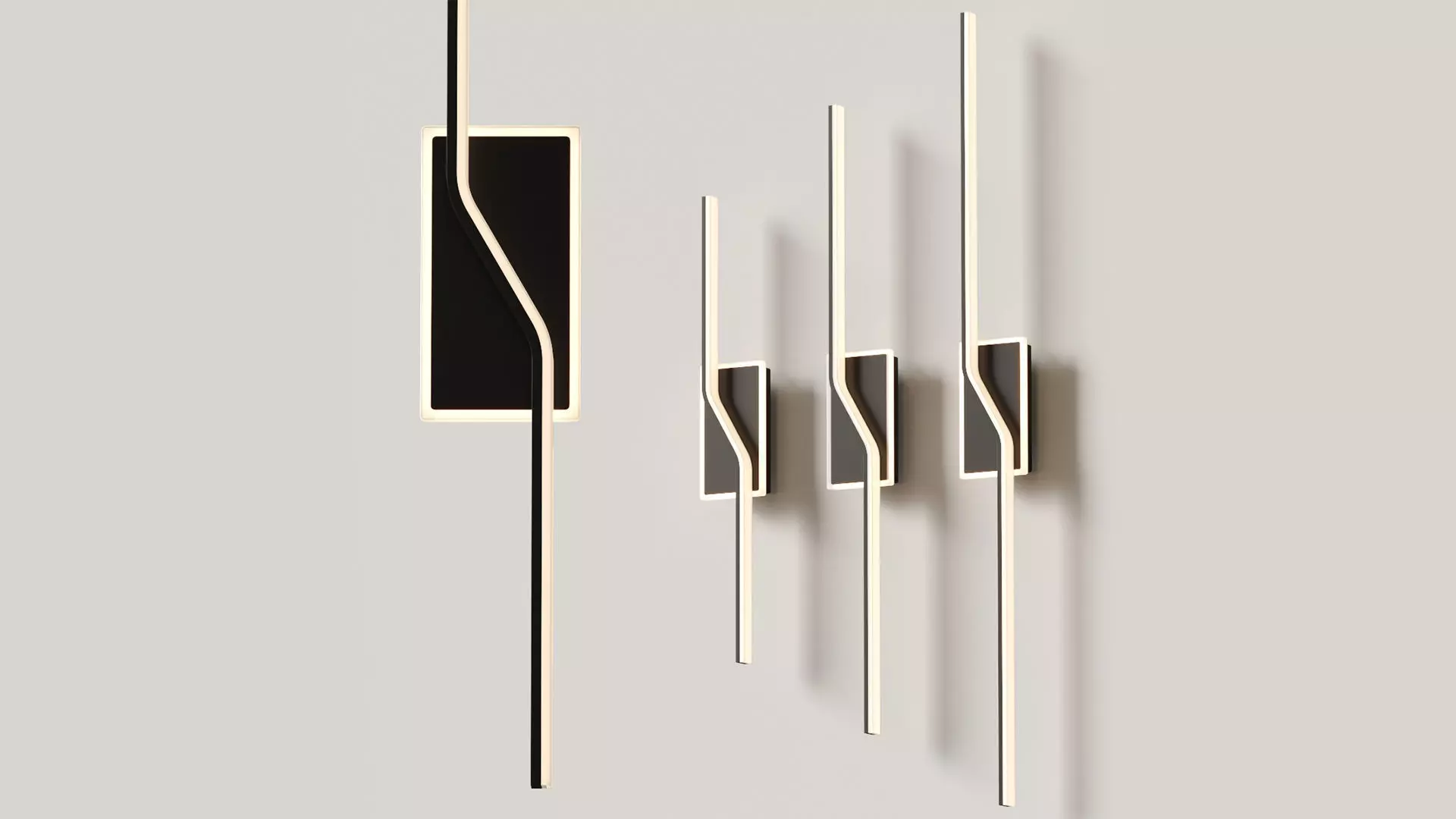 Indoor LED Wall Lamp - Chandeliers life 3D model_0