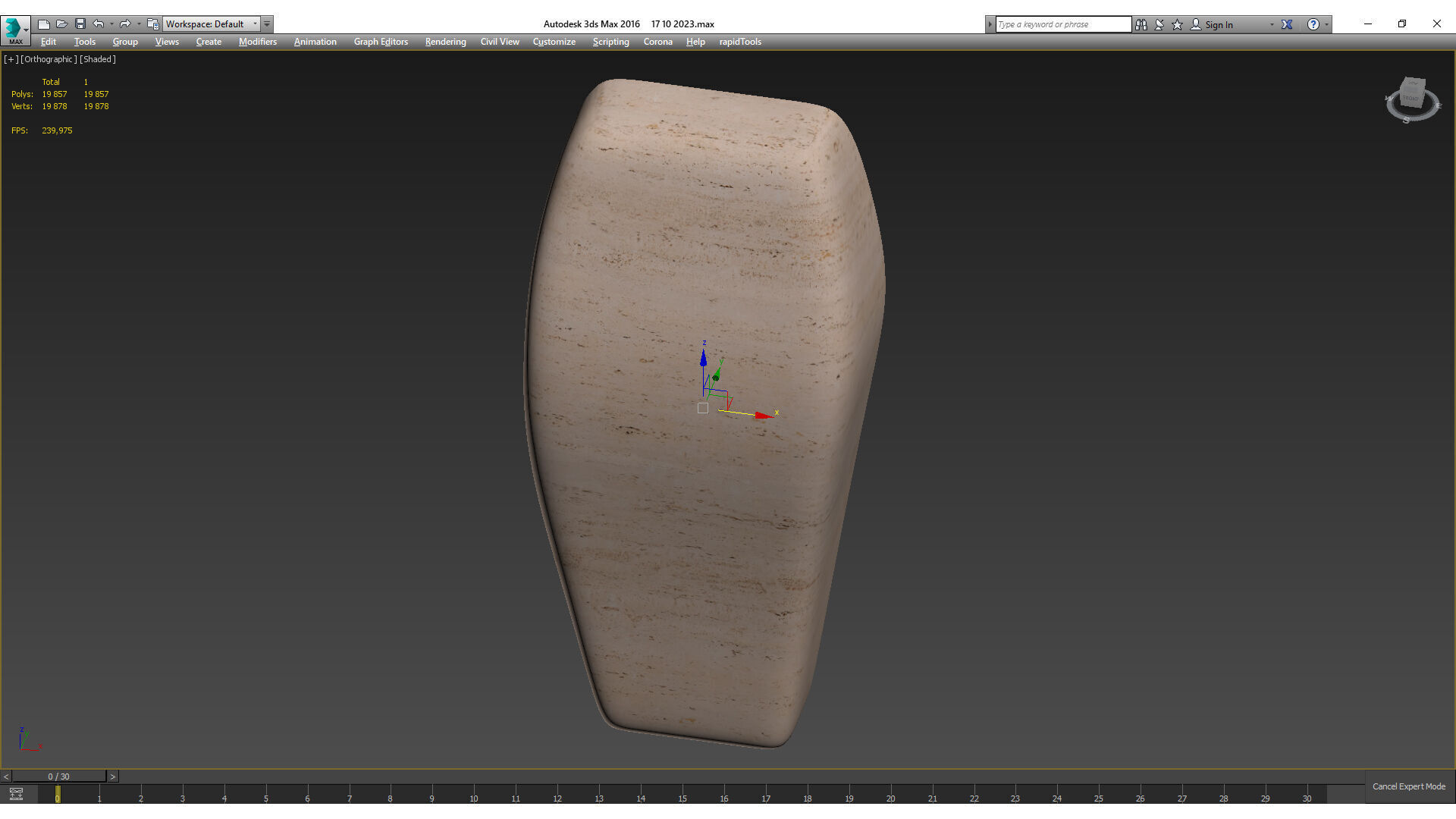 Charles Zana - Island wall lamp 3D model_4