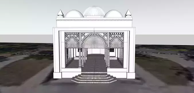 Kobbet El Houa  High-Quality 3D Model