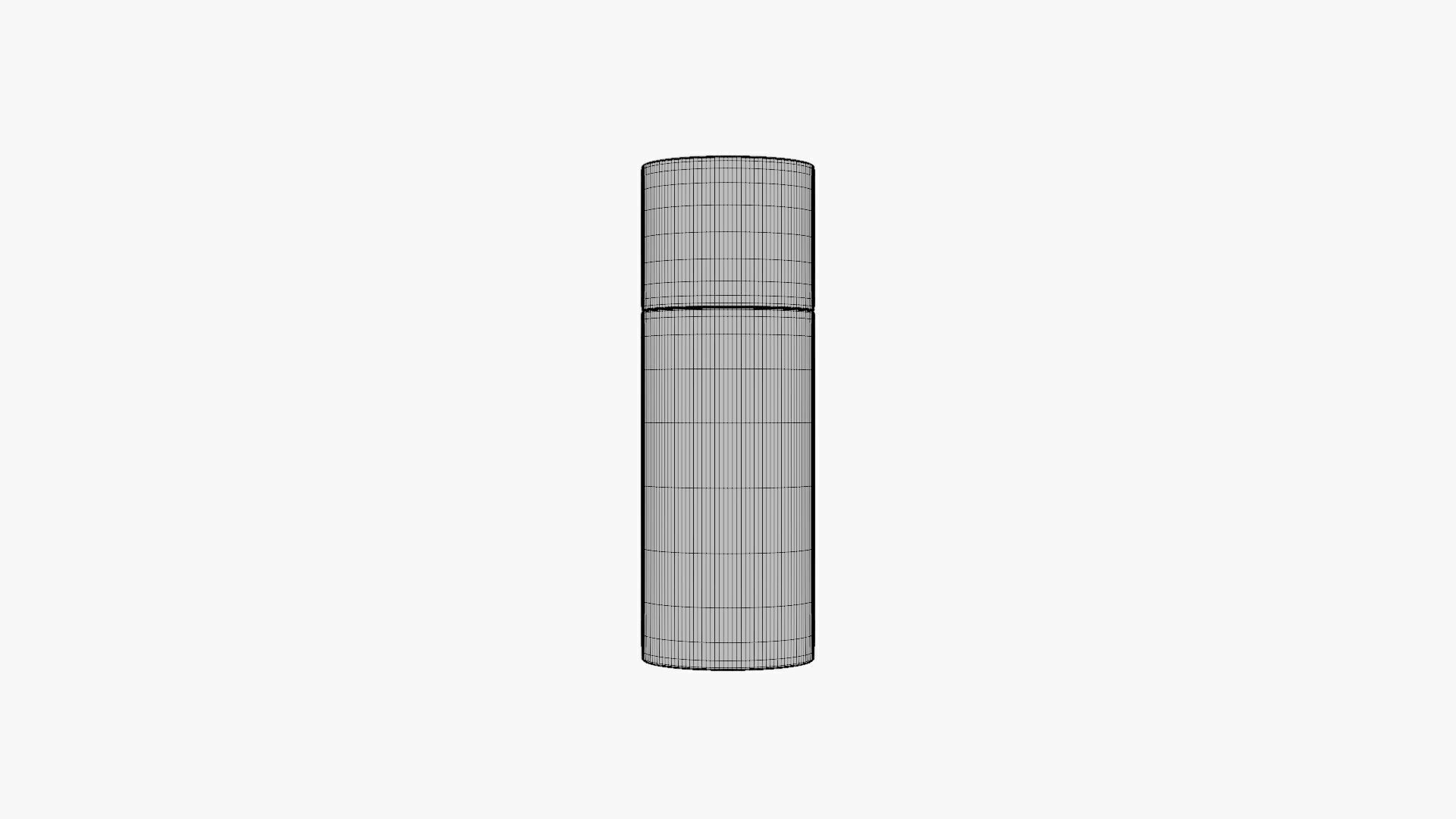 Basic Lip Balm - Geometry Only No Textures No Materials 3D model_6