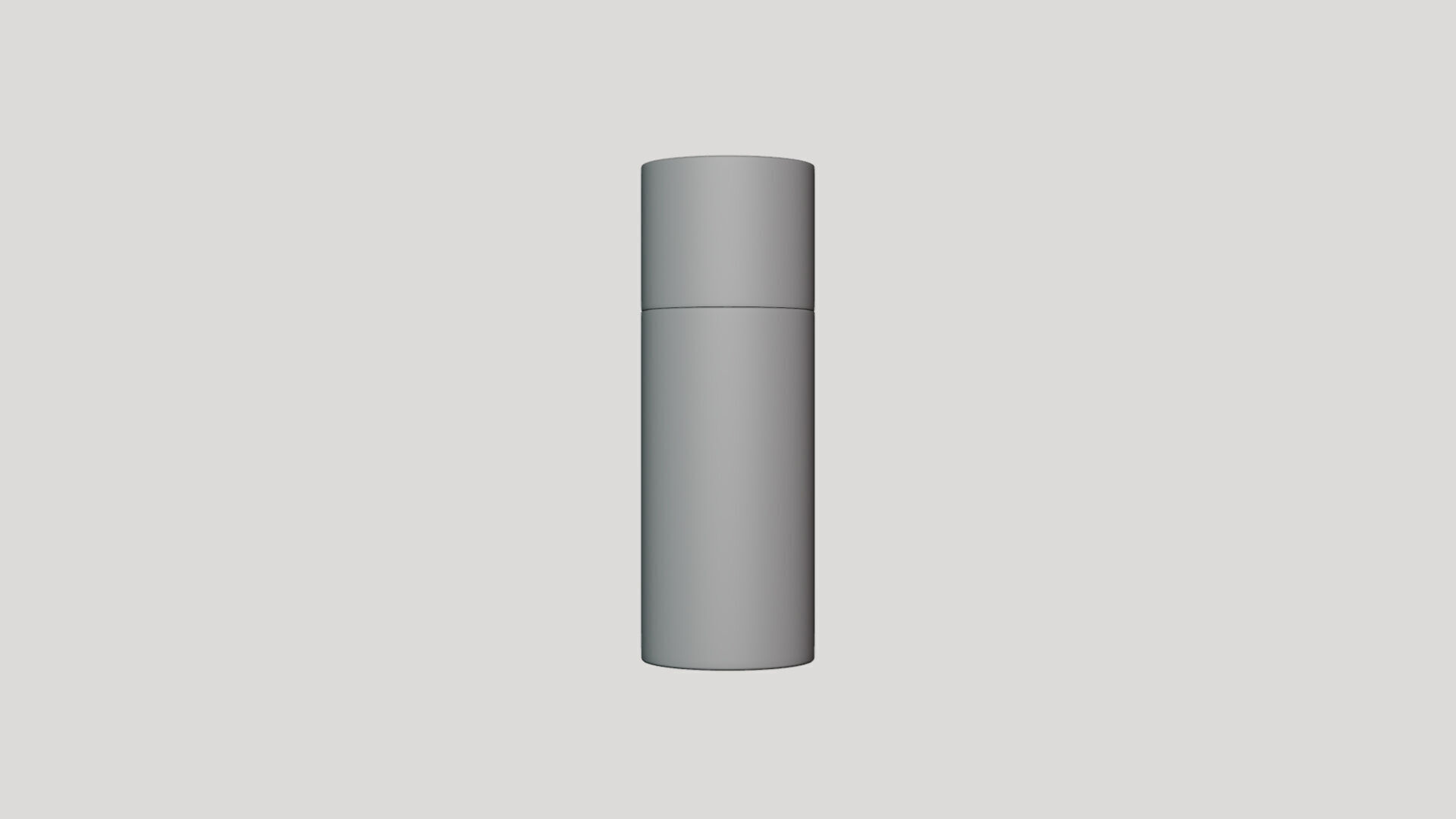 Basic Lip Balm - Geometry Only No Textures No Materials 3D model_3