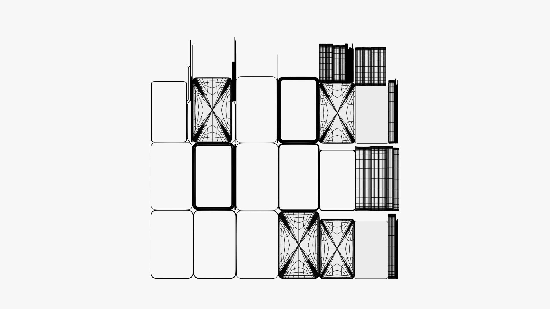 Basic Candy Tin Box - Geometry Only No Textures No Materials 3D model_6