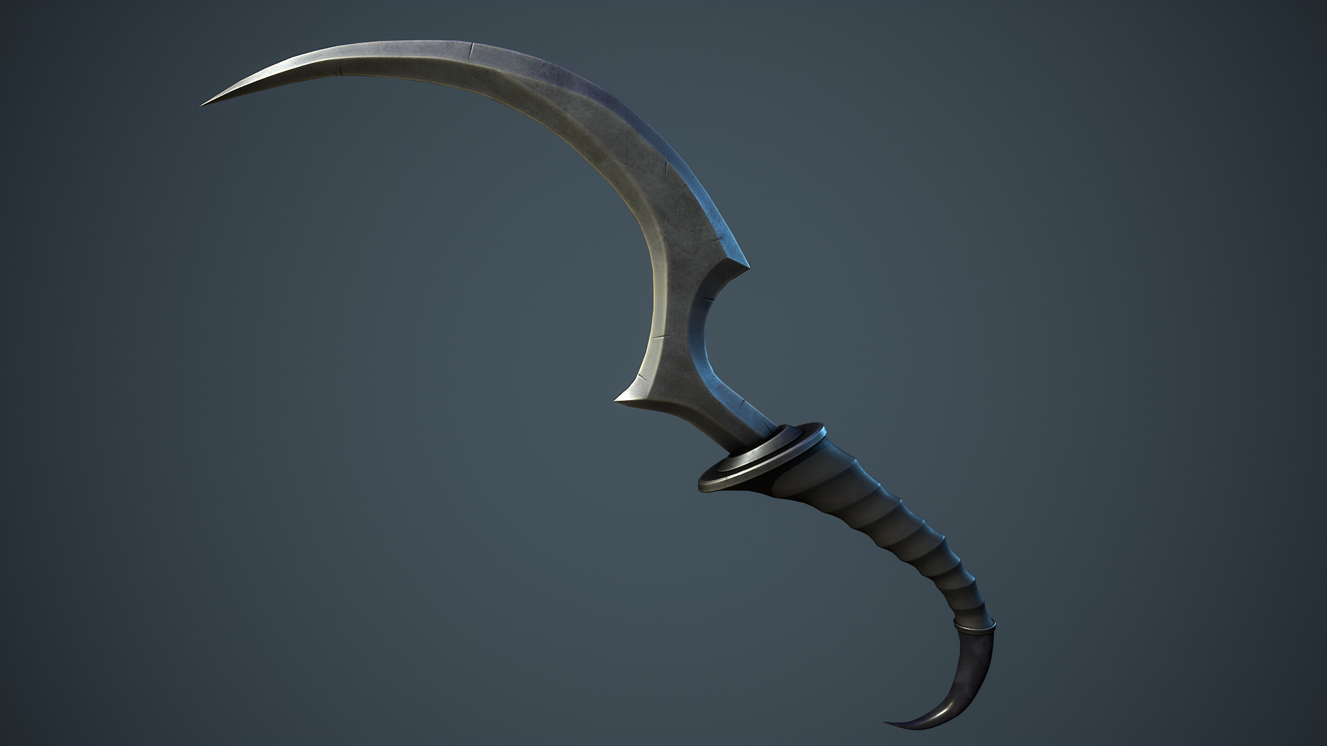 Stylized Fantasy Weapons - Daggers Low-poly 3D model_28