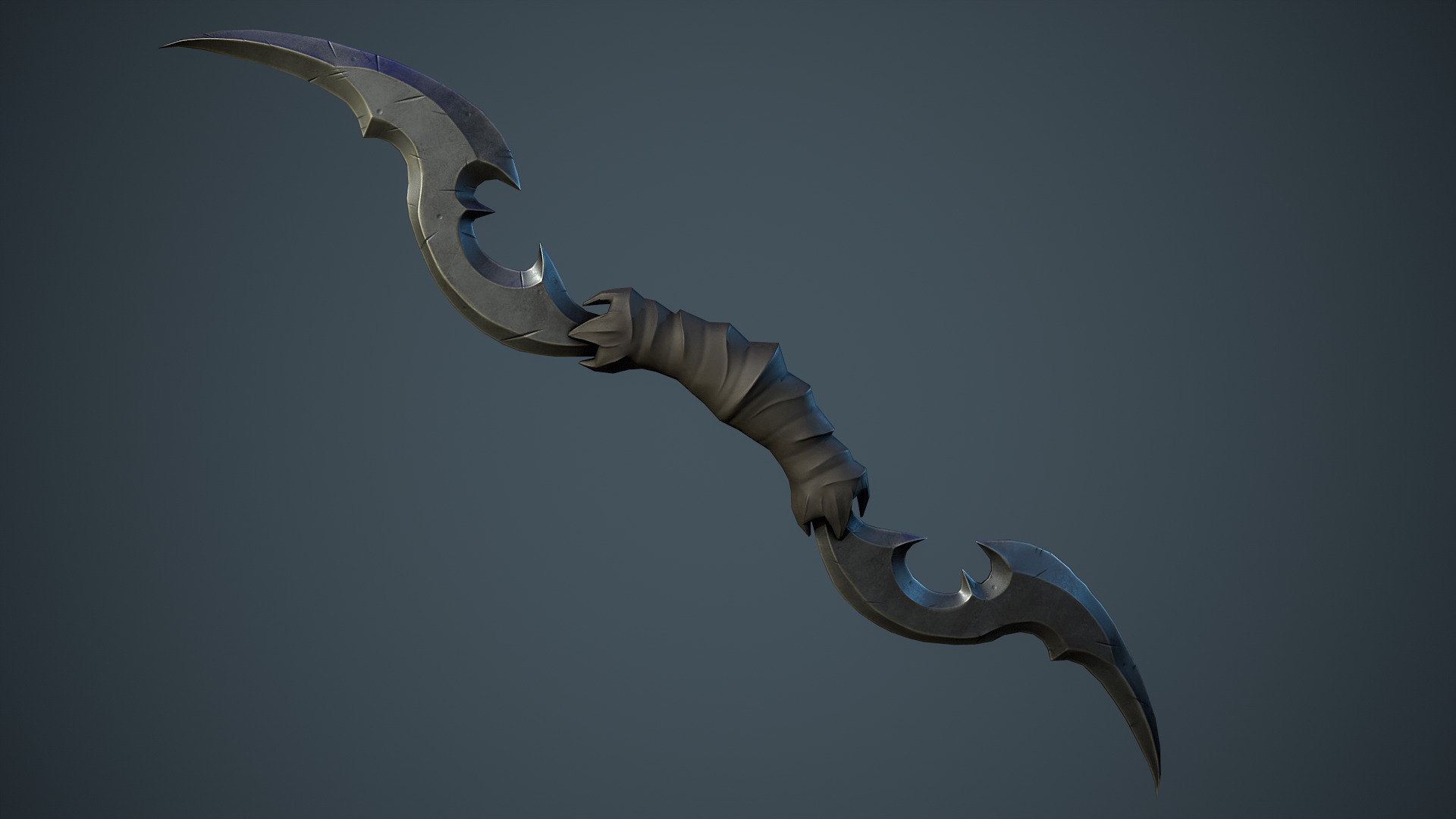 Stylized Fantasy Weapons - Daggers Low-poly 3D model_10