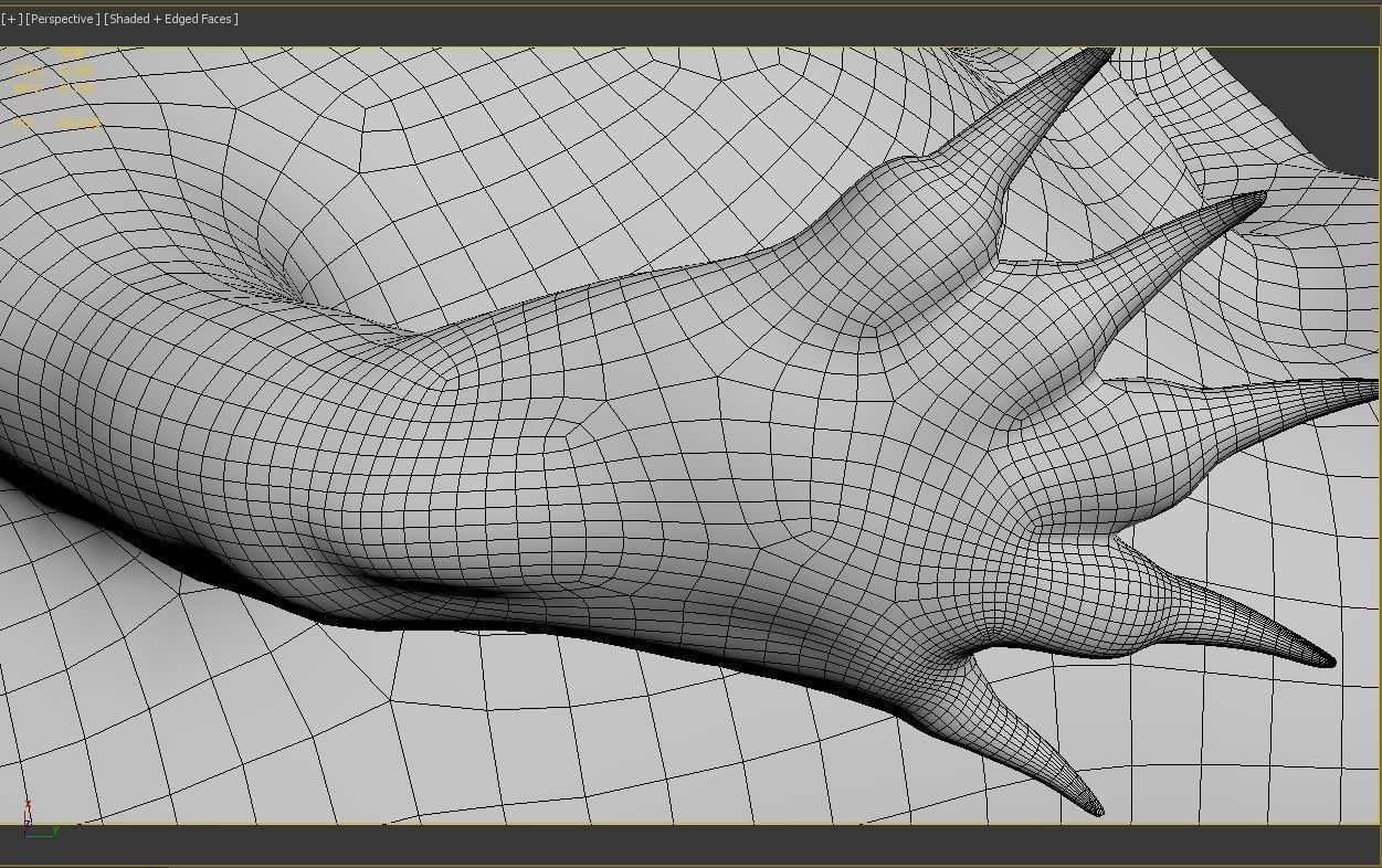 Hedgehog for Vray and Octane 3D model_19