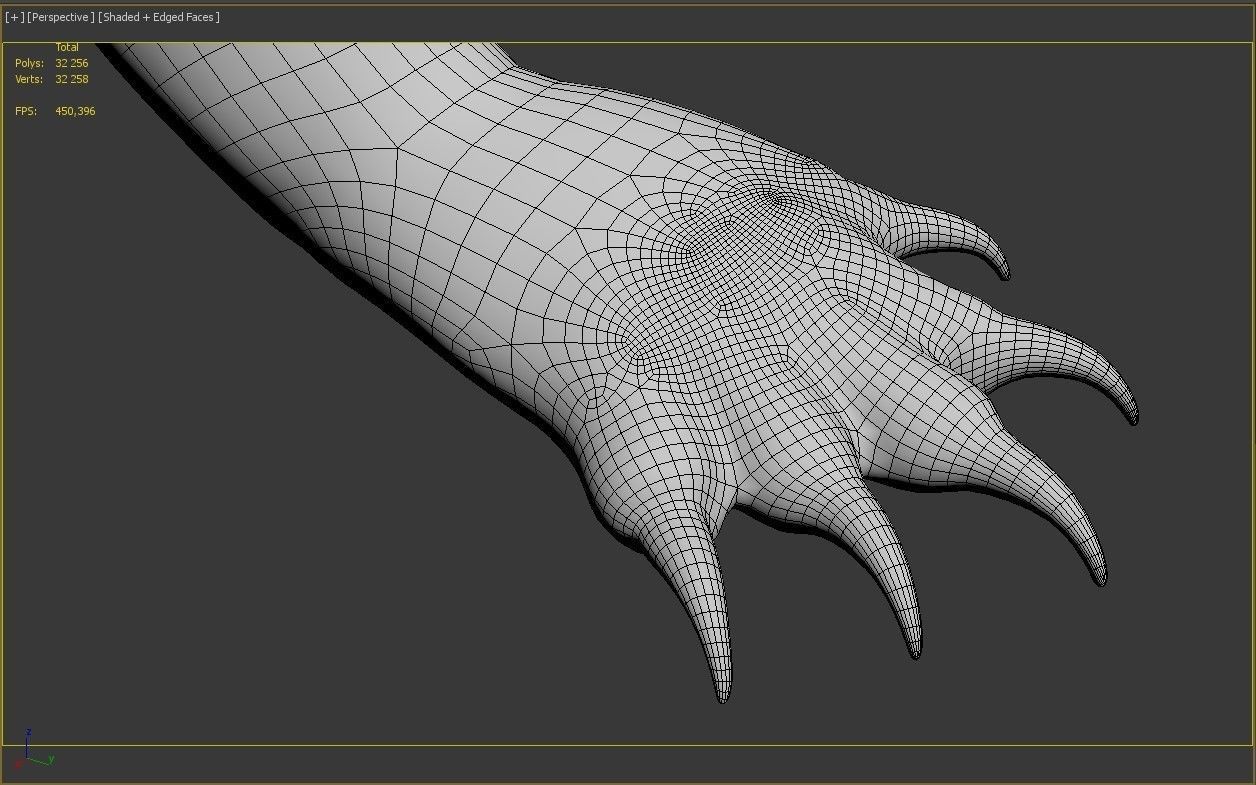 Hedgehog for Vray and Octane 3D model_20