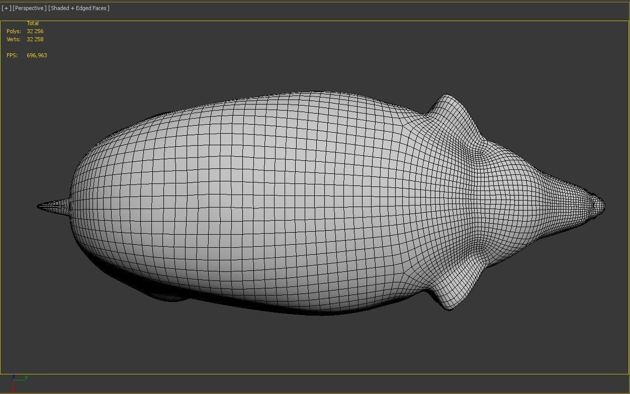 Hedgehog for Vray and Octane 3D model_17